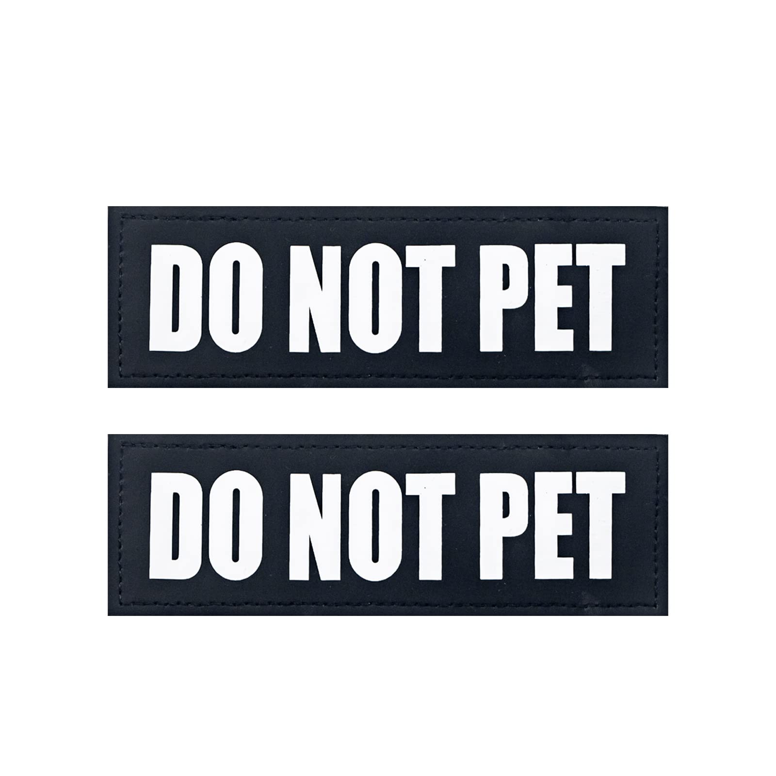 Service Dog Patches, 2Pack Patches With Hook Backing For Dog Harness, Removable Vest Patches For Dogs, In Training Dog Patches, 