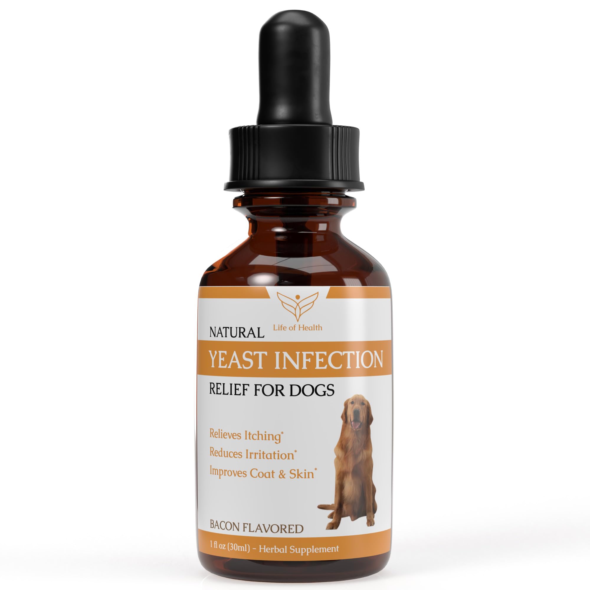 Natural Yeast Infection Treatment for Dogs  Supports Healthy Itch Relief, Inflammation Relief, Allergy Relief & More  Dog Yeast 