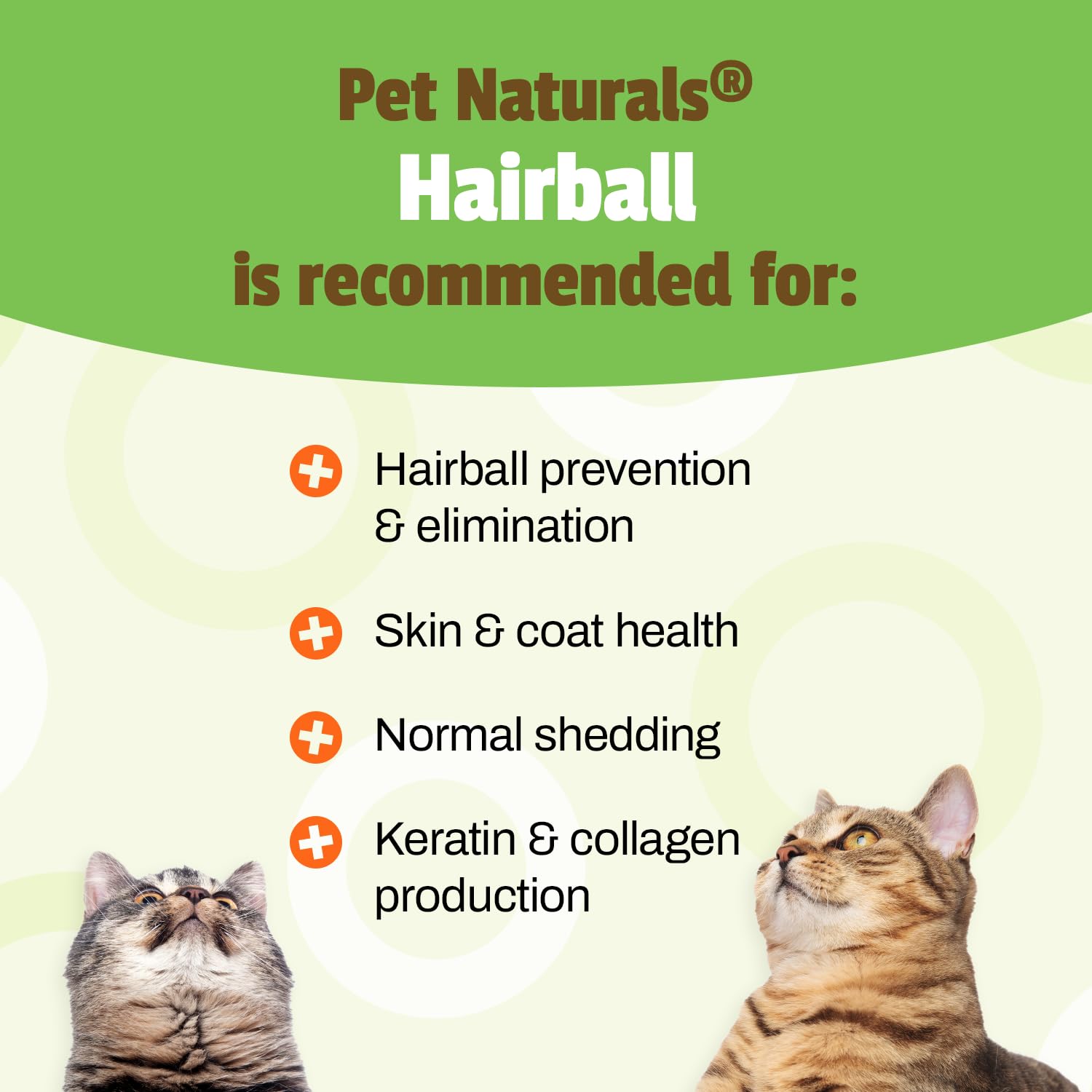 Pet Naturals Hairball - 30 Chicken-Flavored Chews - Cat Supplements & Vitamins for Hairball Control and Digestive Support, Conta