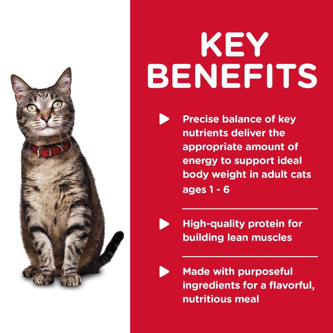 Hills Science Diet Adult 1-6, Adult 1-6 Premium Nutrition, Wet Cat Food, Turkey & Liver Minced, 5.5 oz Can, Case of 24