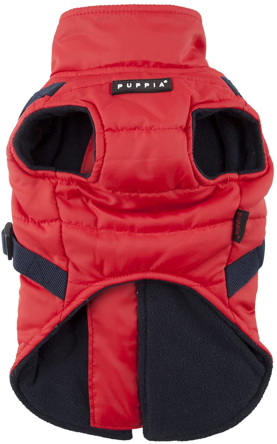 Puppia Authentic Mountaineer Ii Winter Vest, X-Large, Red