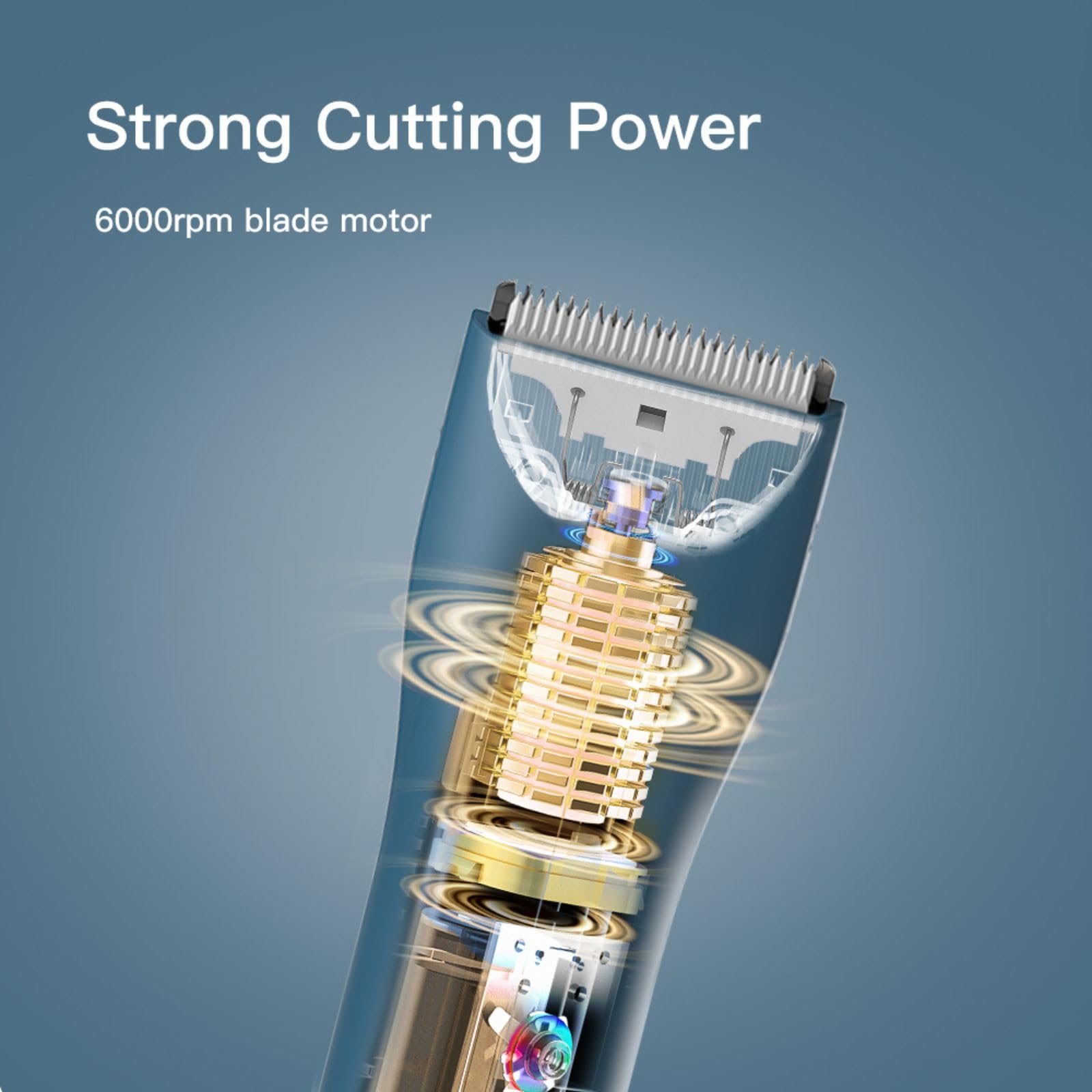 Dog Grooming Kit Clipper for Thick Coat Low Noise Cordless Cat Hair Trimmer Rechargeable Shaver Pet Grooming Tools for Small and