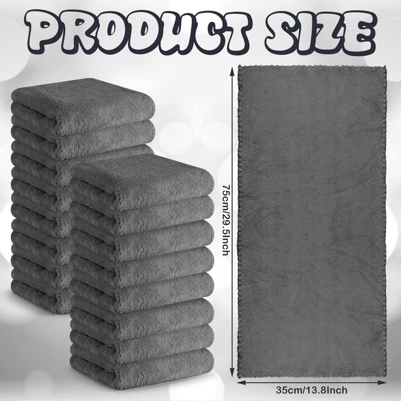 Newwiee 24 Pcs Guinea Pigs Blankets Bunk Pet Microfiber Coral Fleece Cage Liners Absorbent Guinea Pig Bedding Accessories Small