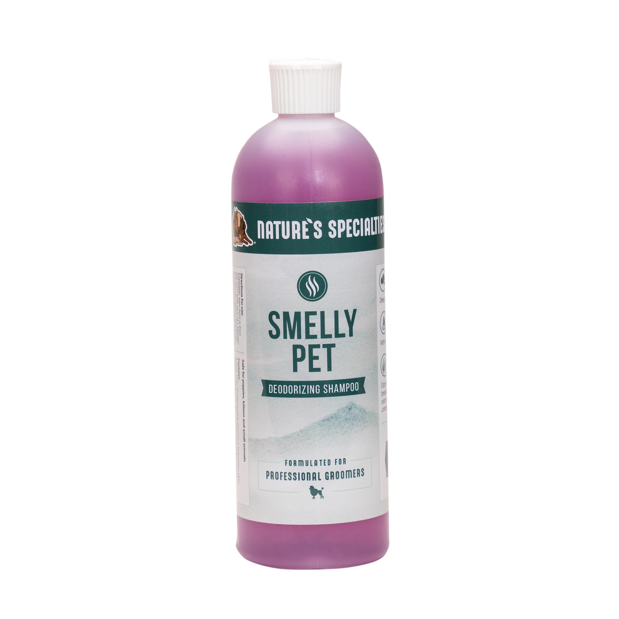 Natures Specialties Smelly Pet Dog Shampoo for Pets, Natural Choice for Professional Groomers, Lasting Clean Smell, Made in USA