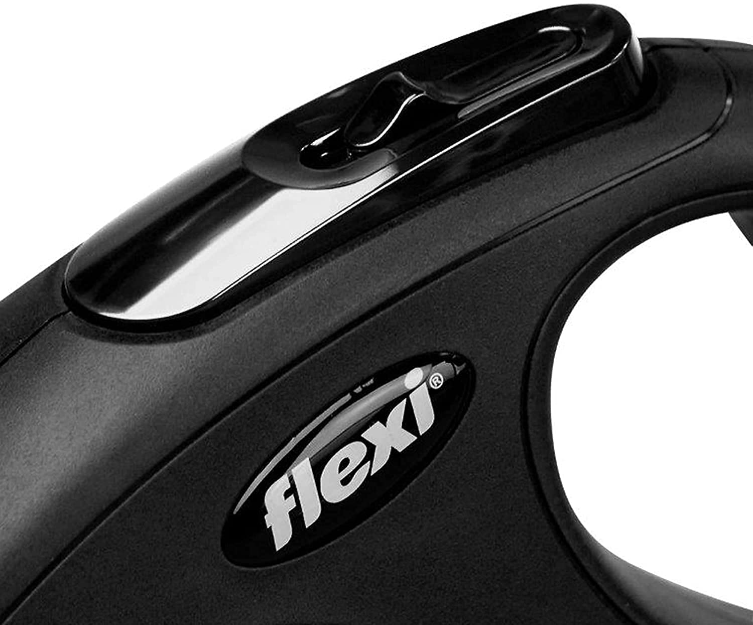 Flexi New Classic Cord Retractable Double Dog Leash For Small Dogs Upto 18 Lbs. – 16 Ft., Black | Tangle Free Pet Walking Leash With One-Handed Brake, Pause, Lock