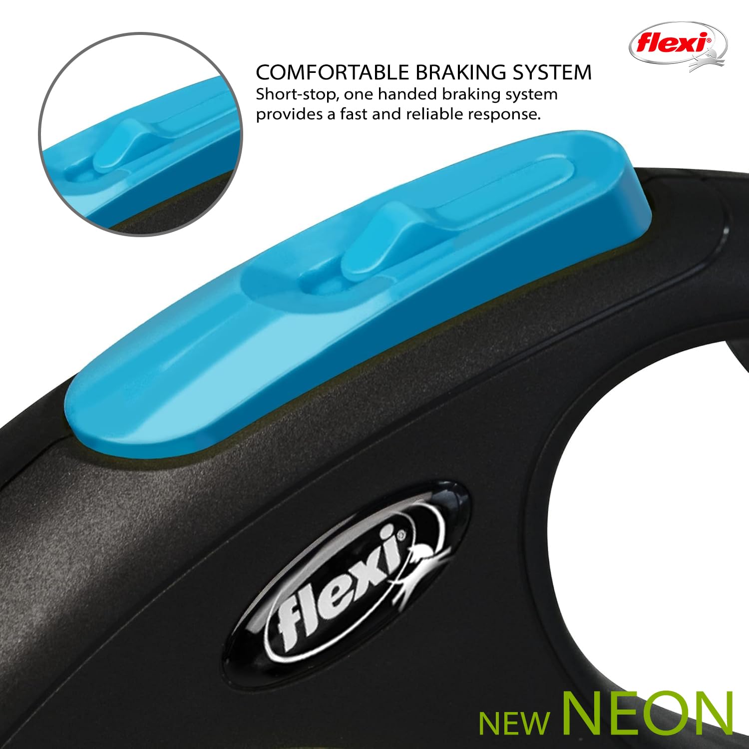 Flexi Neon Tape Blue Medium 5M
