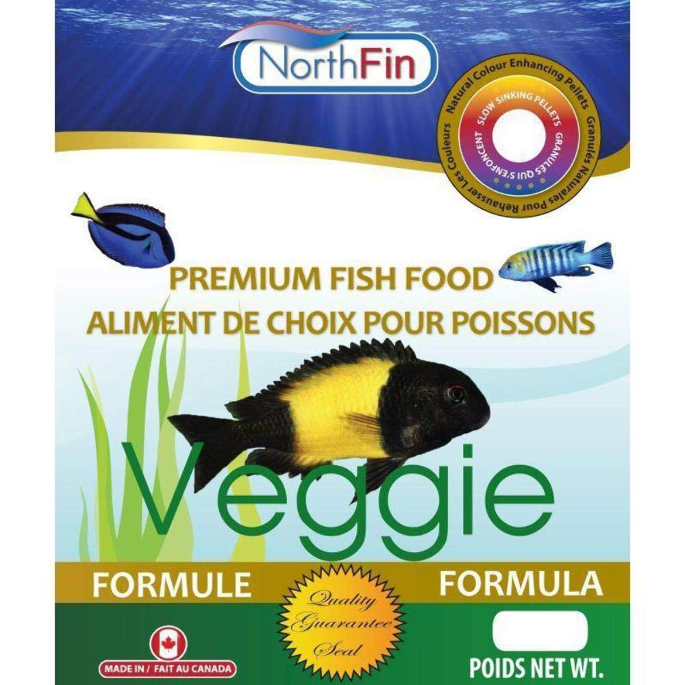 Northfin Veggie Formula, 3 Mm, Sinking Pellets, 100 Grams