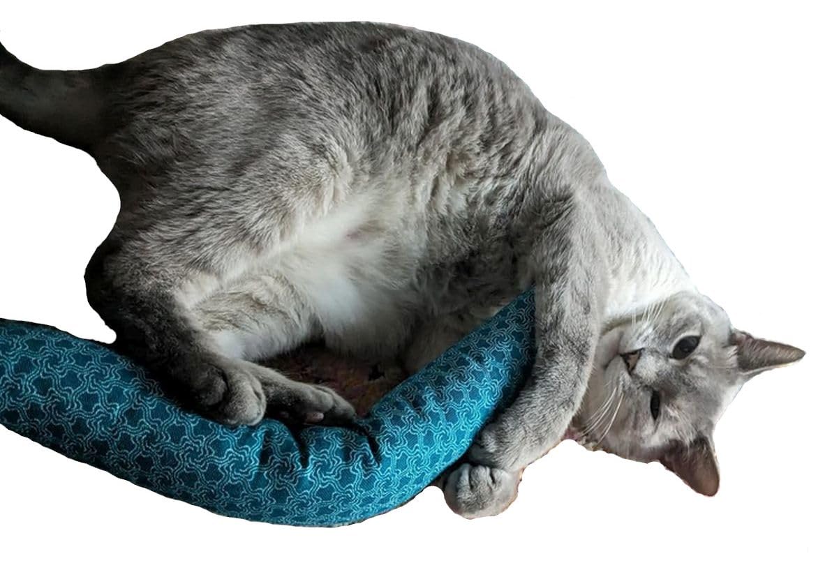 West Coast Pet Products 15'' Catnip Cat Kicker Toys/Kitty Kick Sticks/Cat-Nip Kick Sticks (Emerald Green) (Kickers Filled With 1