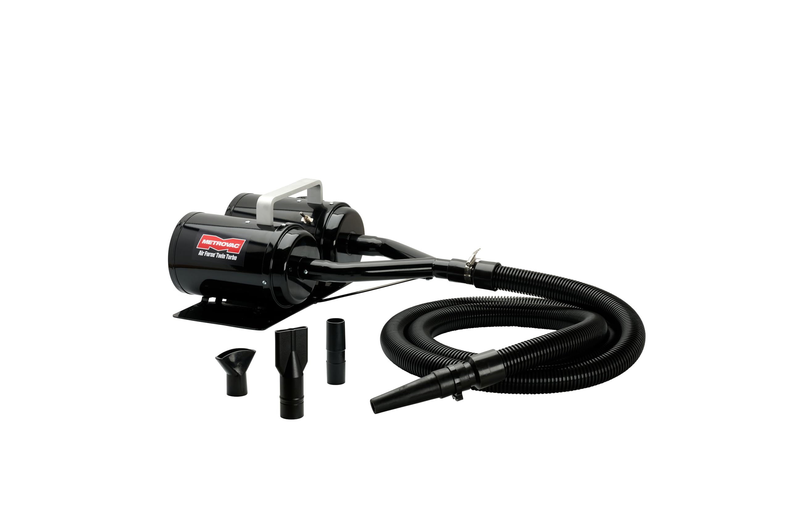 Air Force Twin Turbo Tt-2X4 | Dual Motor Pet Dryer With 26,370 Rpm Turbines | Two-Speed Wall-Mounted Dryer | No Heating Element 