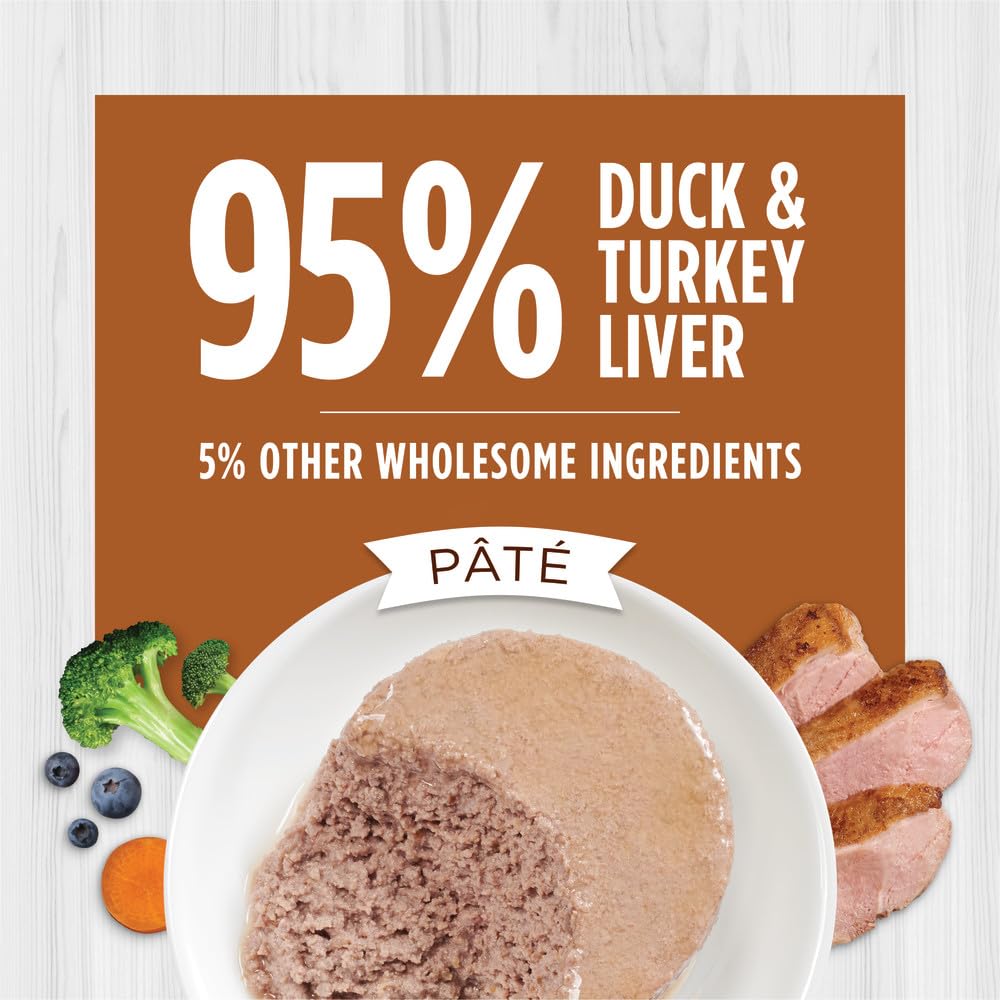 Instinct Original Grain Free Real Duck Recipe Natural Wet Canned Cat Food, 5.5 oz. Can, pack of 12