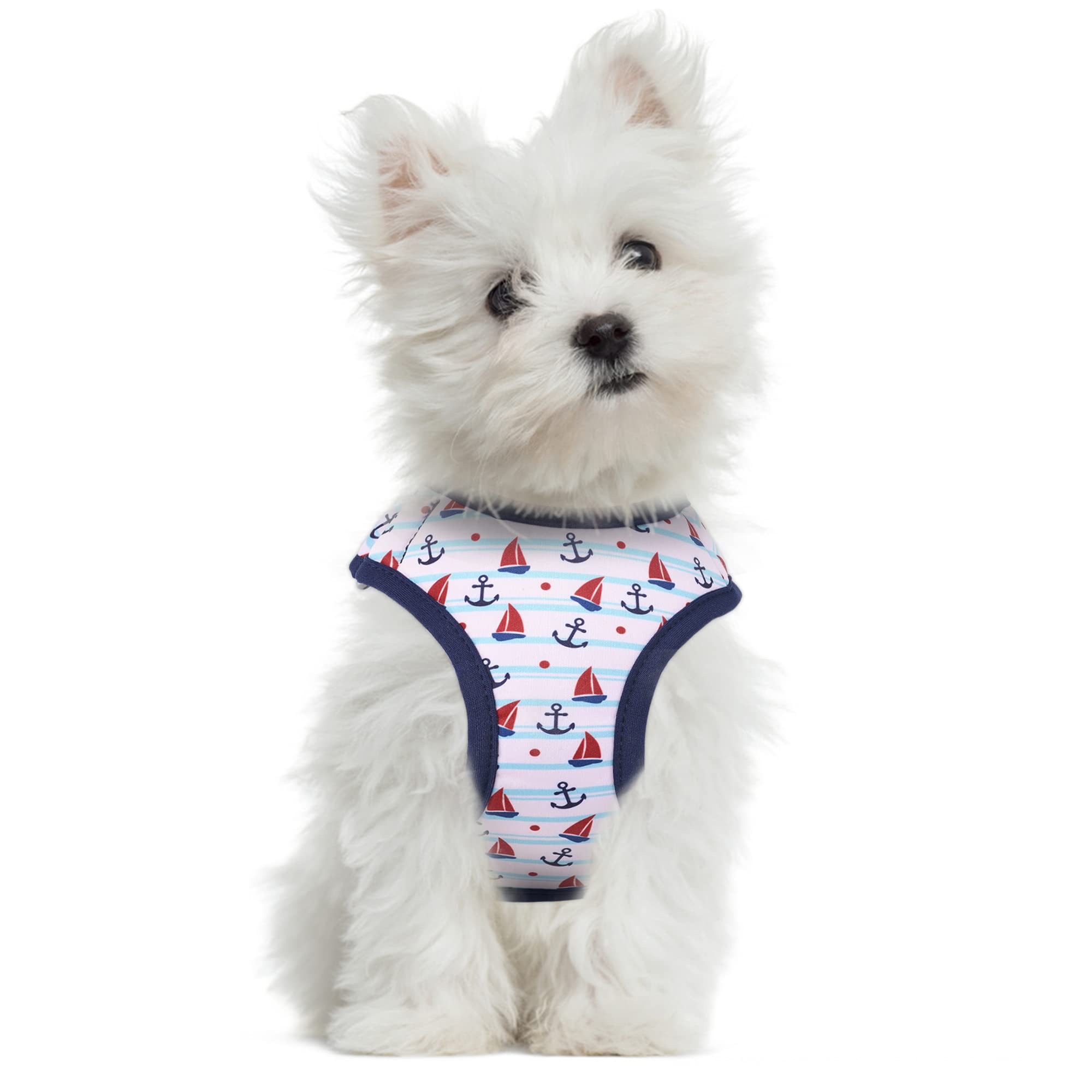 Mile High Life Step In Dog Harness For Small Dogs No Pull, Easy Get On Air Mesh Vest Harness, Adjustable Easy Closures Both Neck
