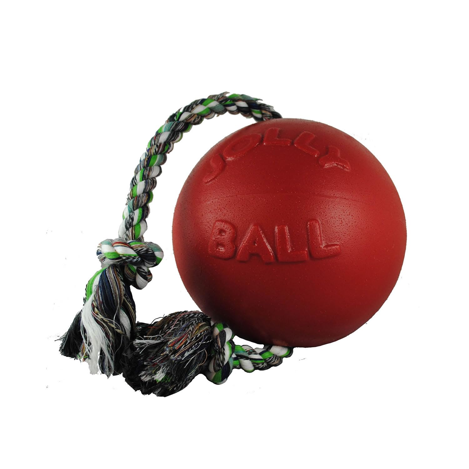 Jolly Pets Romp-N-Roll Ball Color: Blue, Size: 14'' H X 6'' W X 6'' D