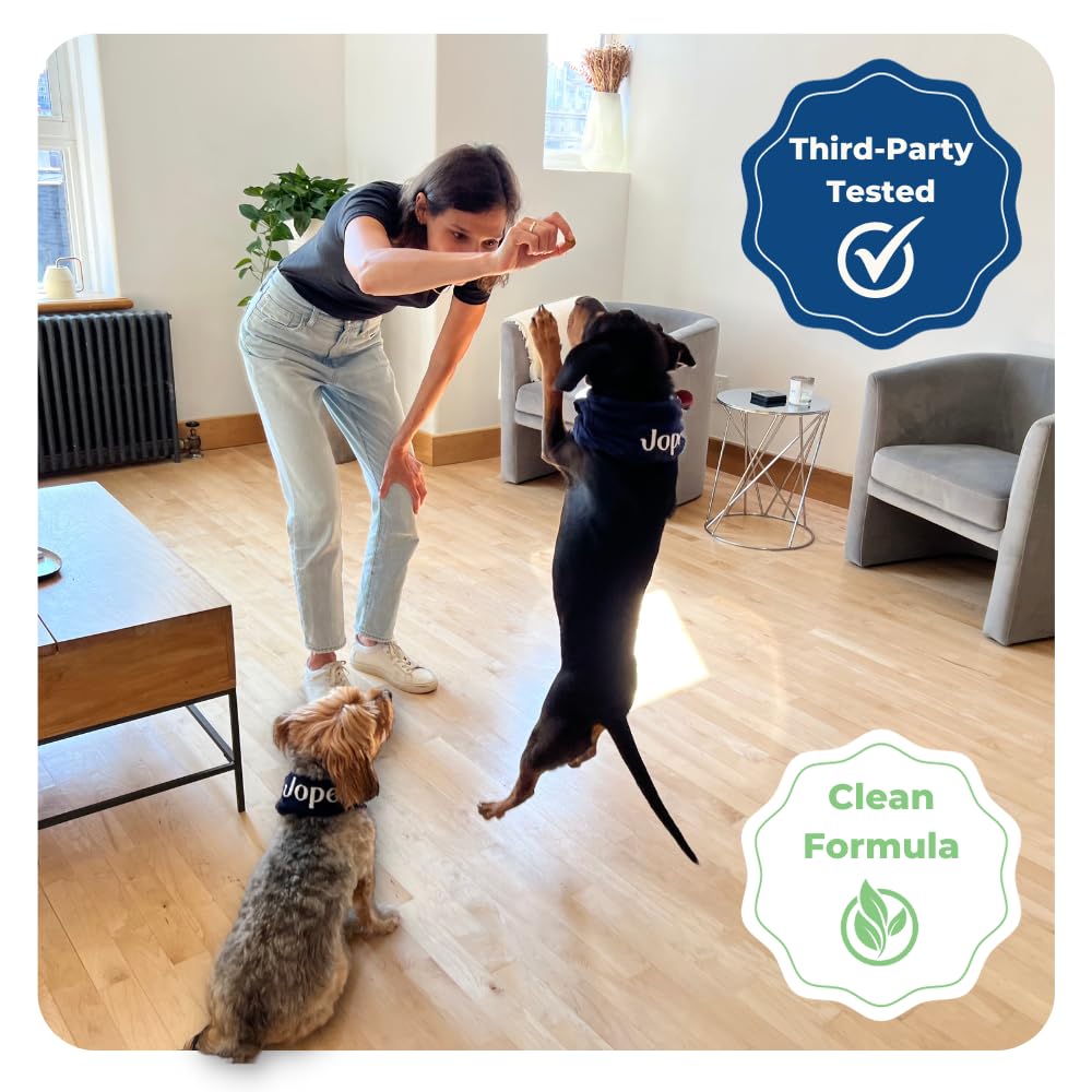 Jope Hip and Joint Dog Chews with UC-II Collagen - More Effective Than Glucosamine - Veterinarian-Developed - Recommended for Sm