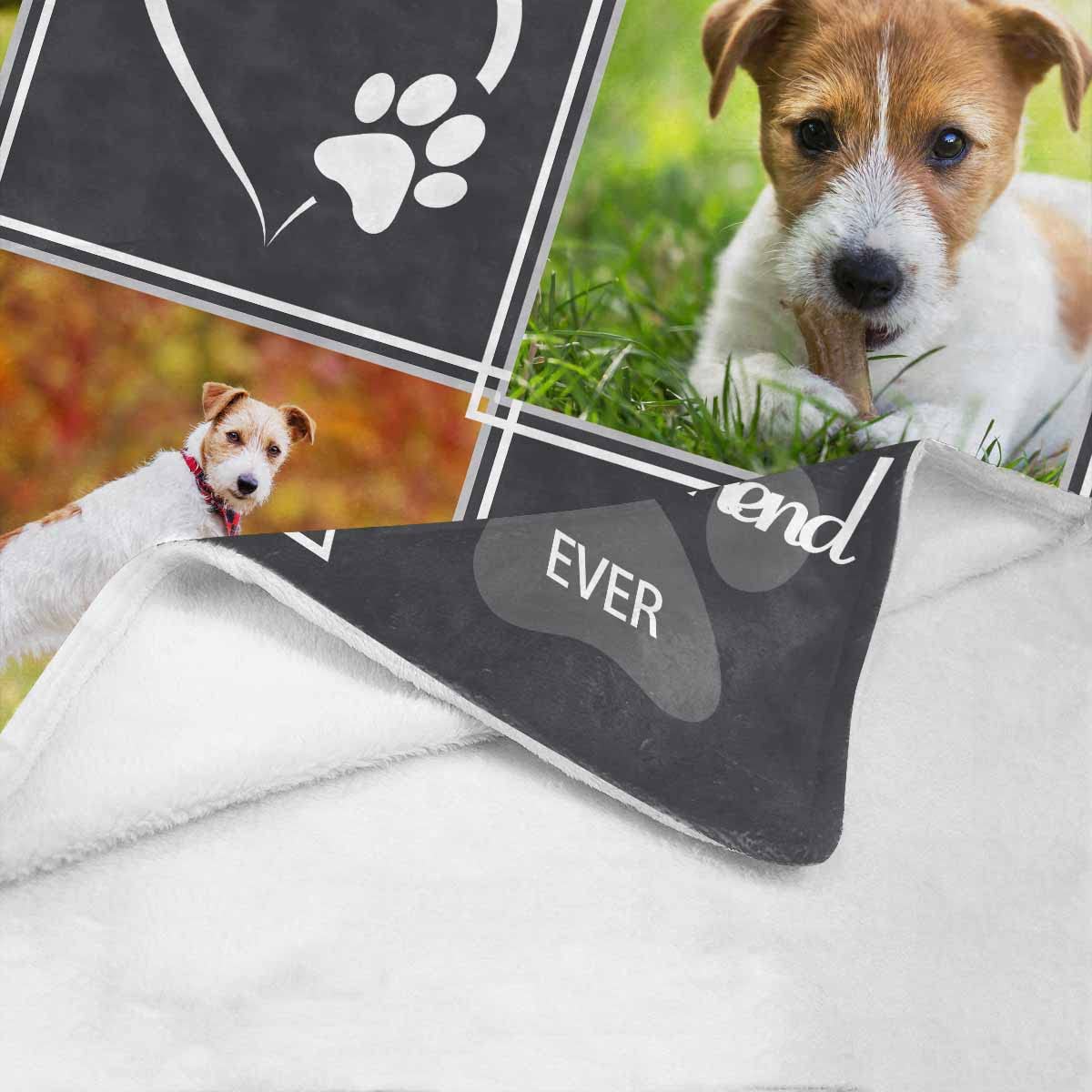 Artsadd Custom Memorial Blanket With Photos And Name-In Loving Memory Gifts Personalized For Loved Ones Lost-Remembrance Blanket