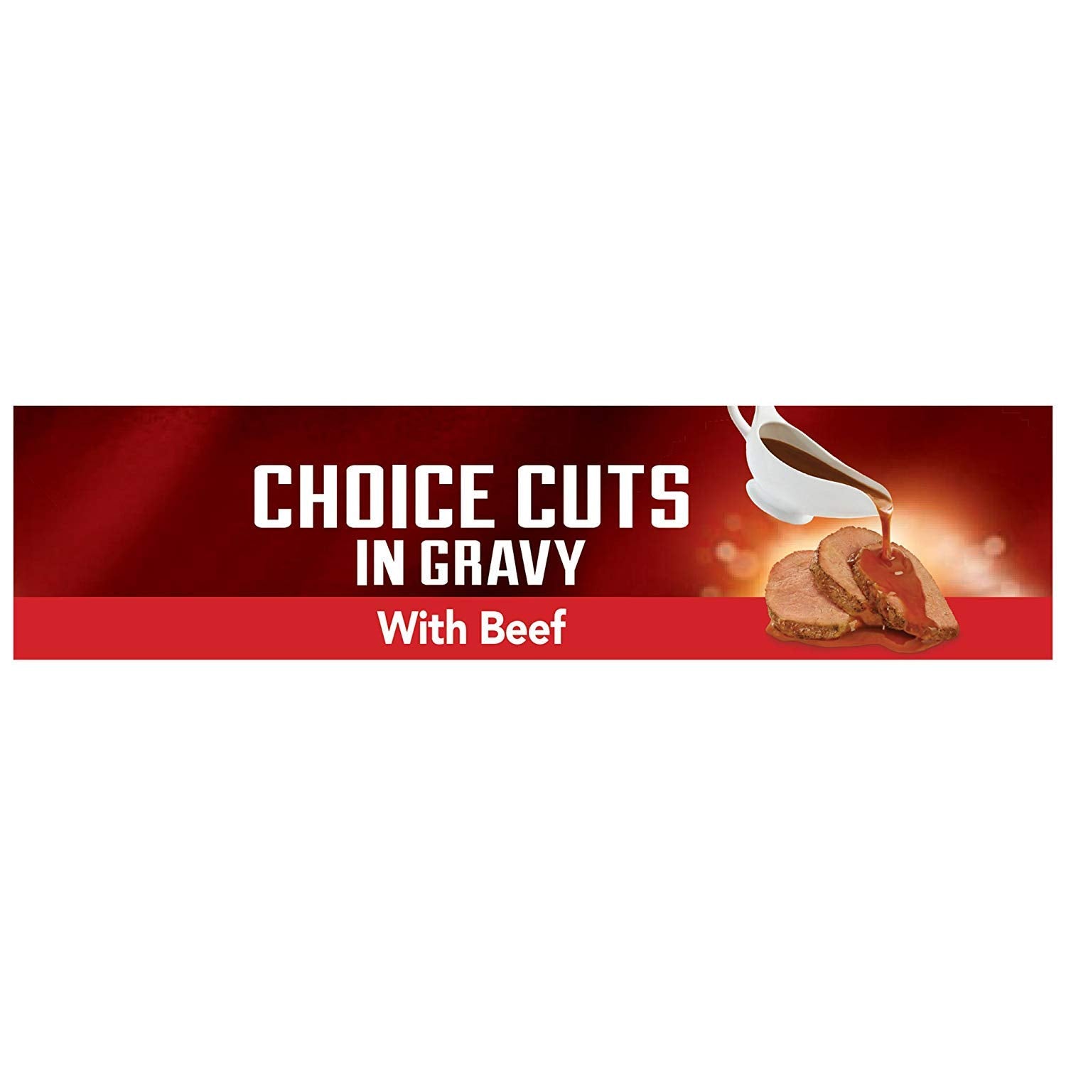 Pedigree Choice Cuts In Gravy Adult Canned Soft Wet Dog Food With Beef, 13.2 oz. Cans (12 Count, Pack of 1)
