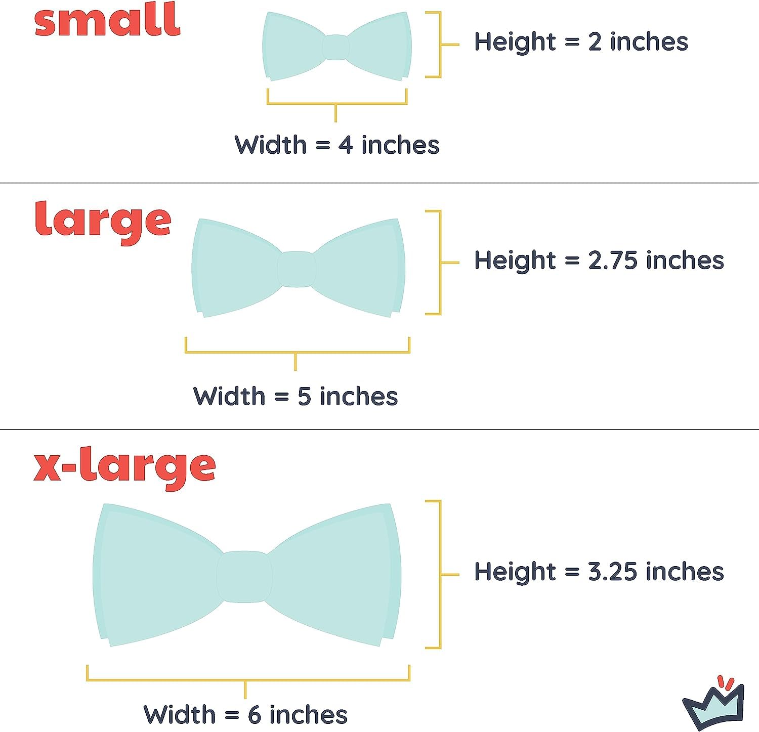 Huxley & Kent Bow Tie For Pets | Happy G-Man (Extra-Large) | Christmas Holiday Bow Tie Collar Attachment | Fun Bow Ties For Dogs