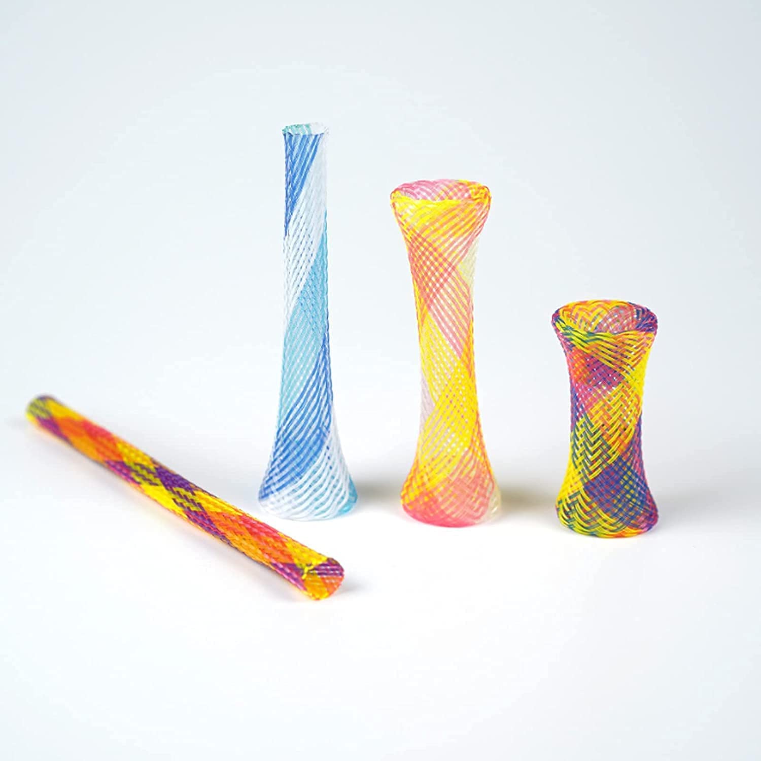 ISMARTEN Cat Spring Toys, 30 Packs Cat Tube Spring Toy Interactive Cat Toy for Indoor Cats, Plastic Spring Coils Attract Cats to