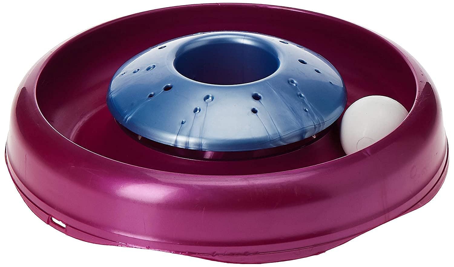 Coastal Pet Turbo Catnip Cyclone Cat Toy - Interactive Cat Toy Ball Track - For Cats And Kittens - Aqua Mulberry - 10'