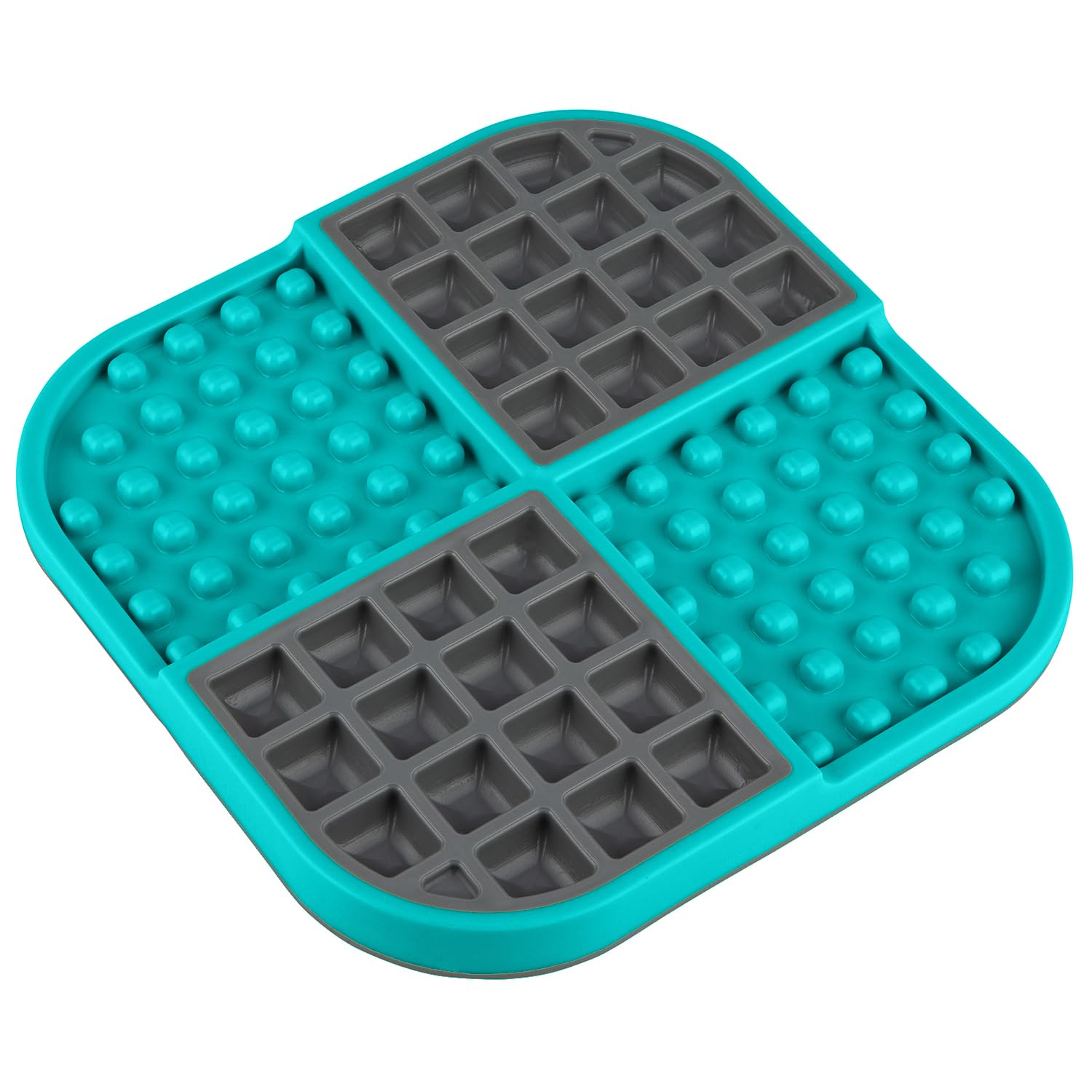 Lickimat Slomo, Dog Slow Feeding Lick Mat, Boredom Anxiety Reducer, Turquoise