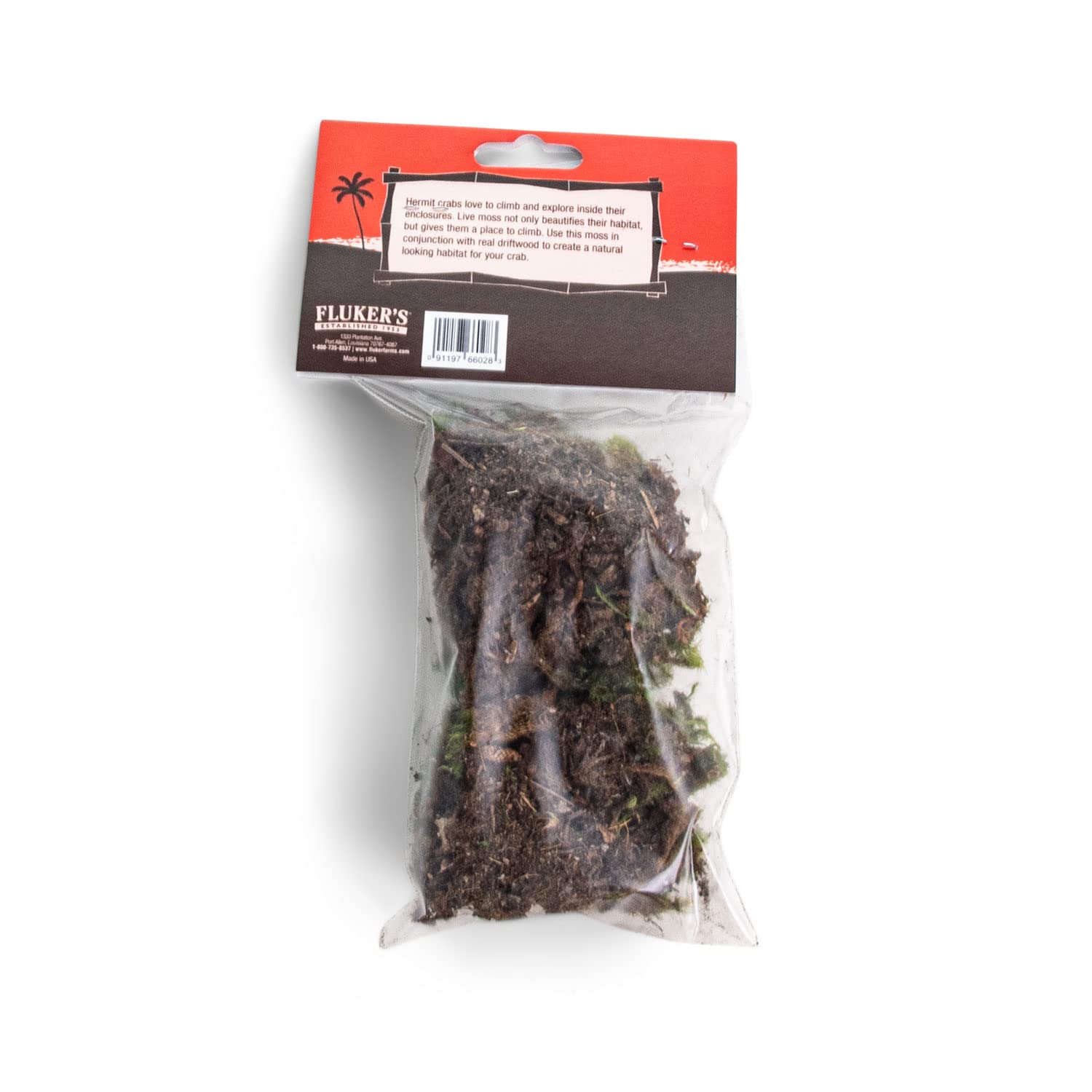 Hermit Headquarters Live Moss For Hermit Crabs