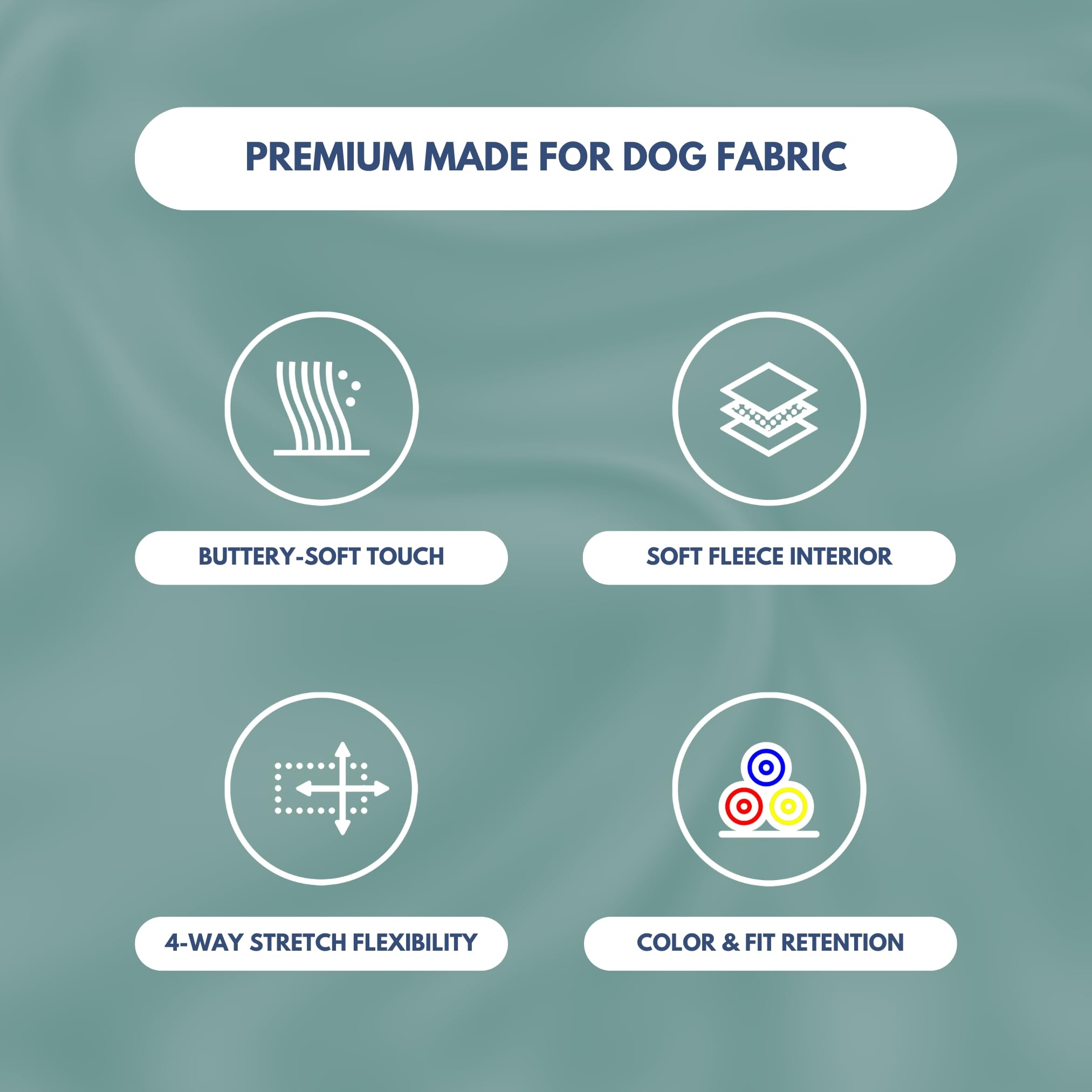 Spark Paws Dog Hoodie - Premium Quality, Buttery Soft, Superior Comfort And Fit, Calming Fleece Interior, Suitable For All Breeds - Teal - M