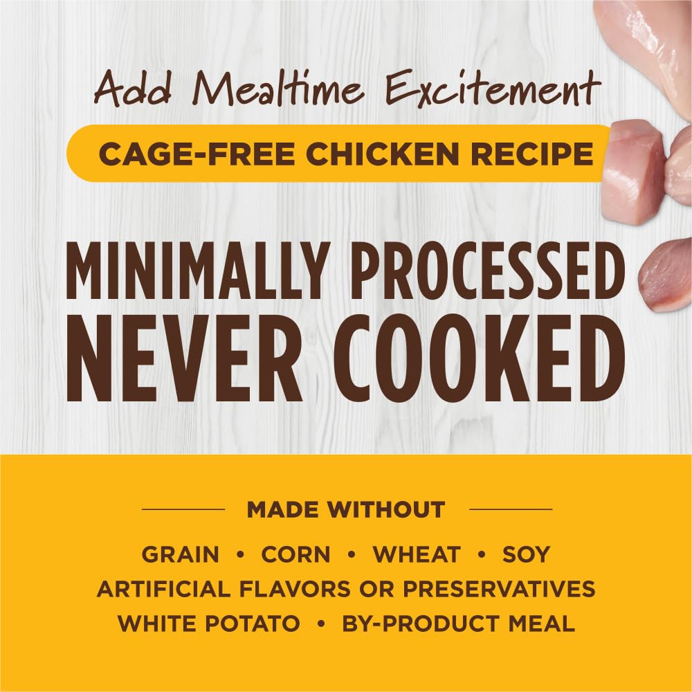 Instinct Raw Boost Shakers, Freeze-Dried Powder, Cat Food Topper - Chicken, 5.5 oz. Bottle