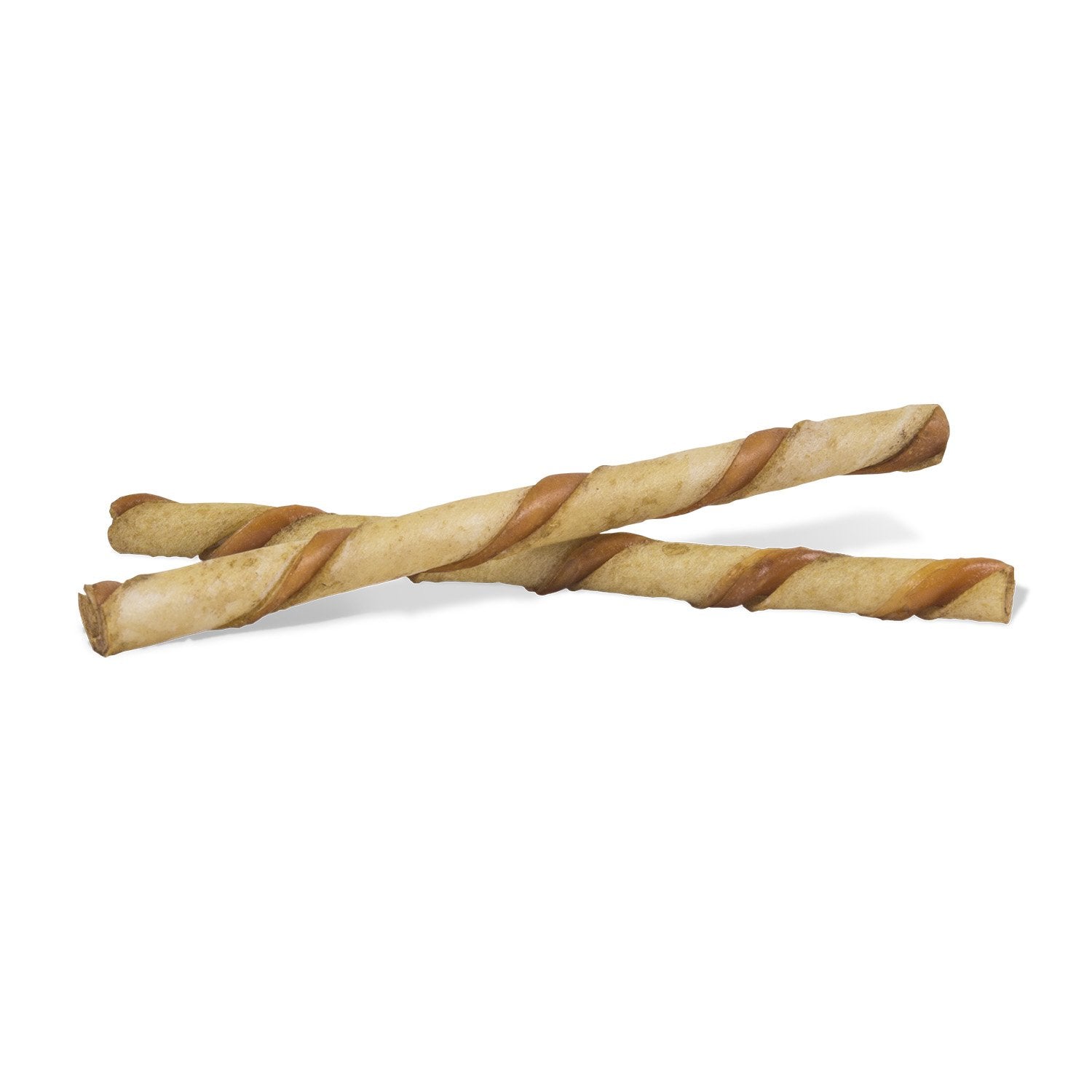 Dingo Twist Sticks with Peanut Butter, Rawhide Chew, 25-Count
