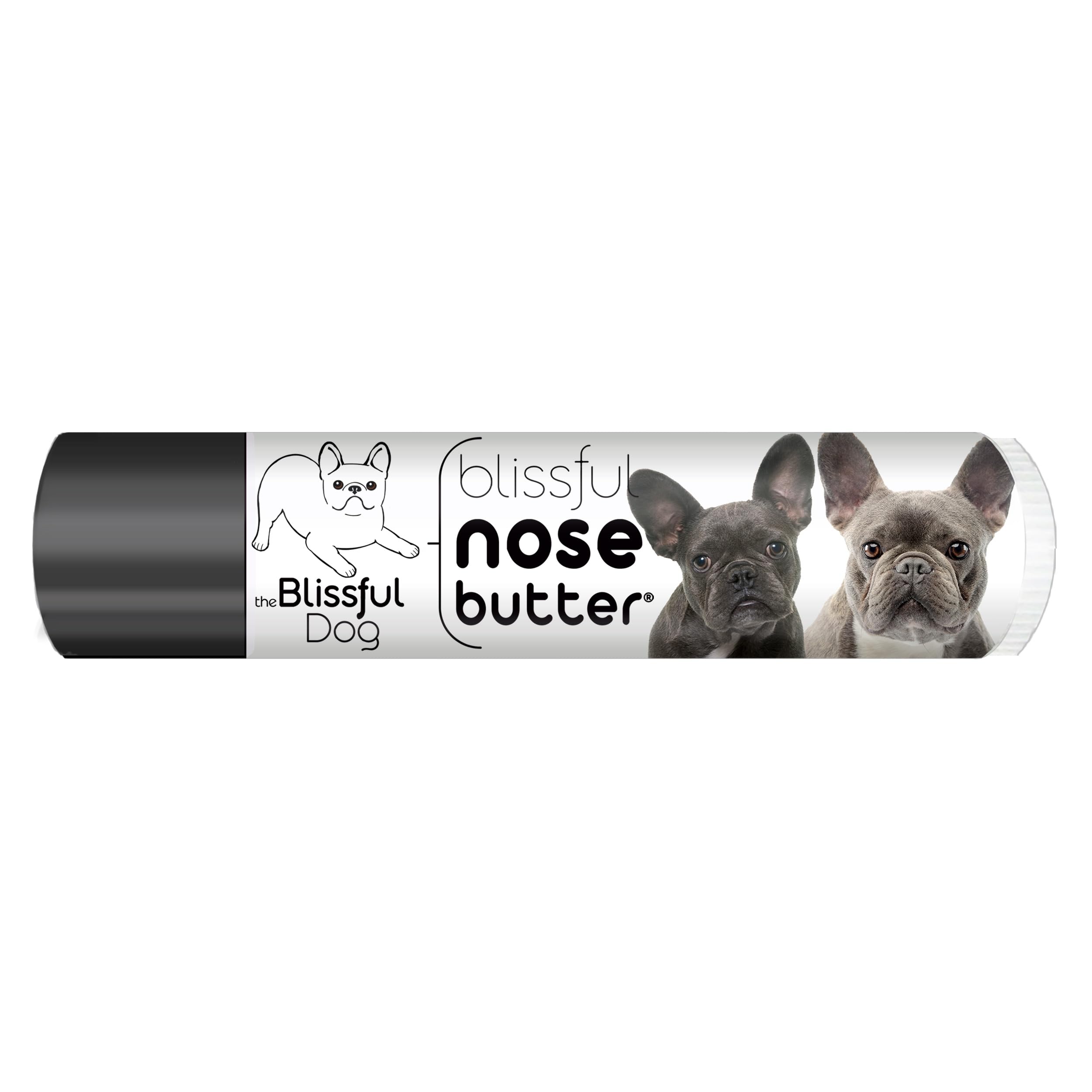 The Blissful Dog Blue French Bulldog Unscented Nose Butter - Dog Nose Butter, 0.15 Ounce