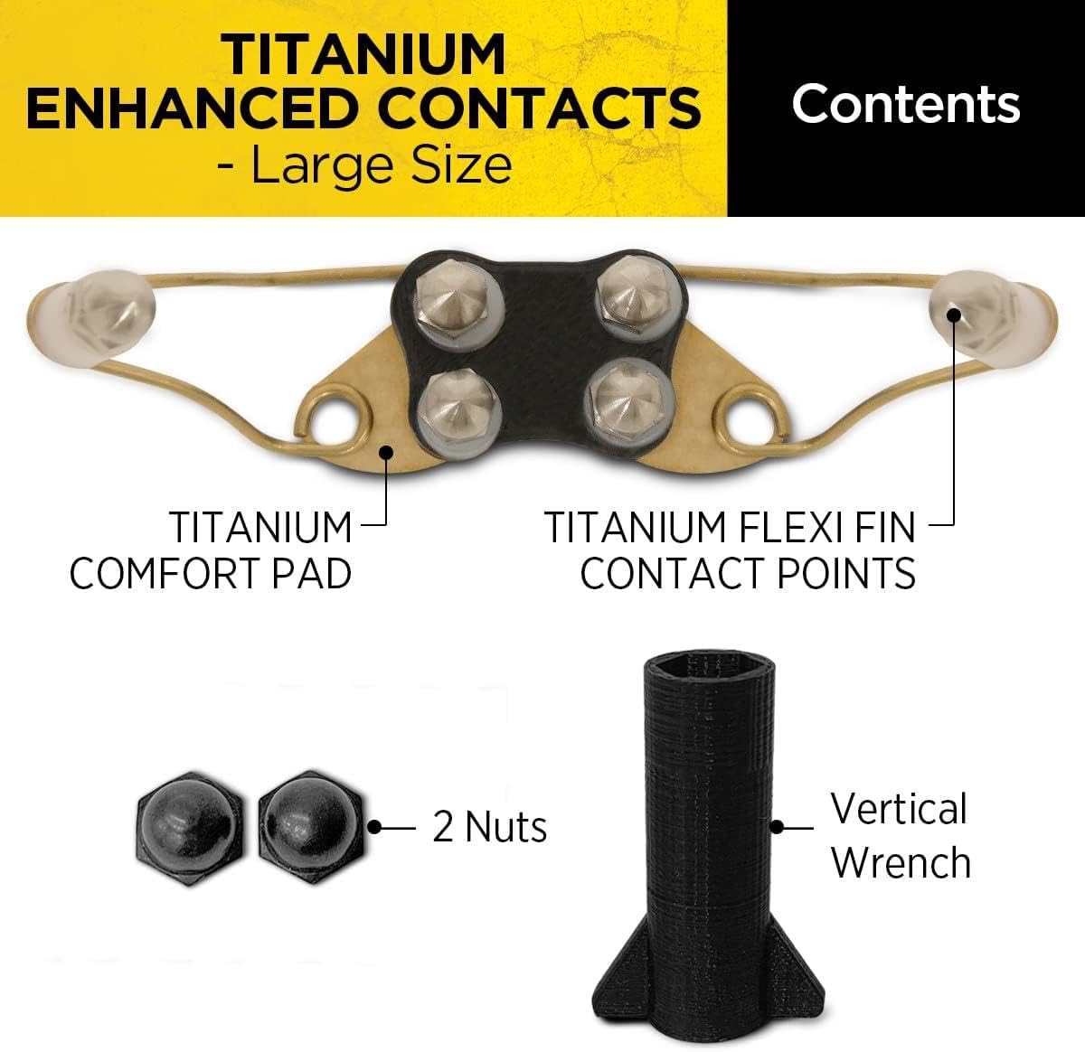 Dogtra Titanium Enhanced Contacts Large Remote Dog Training eCollars
