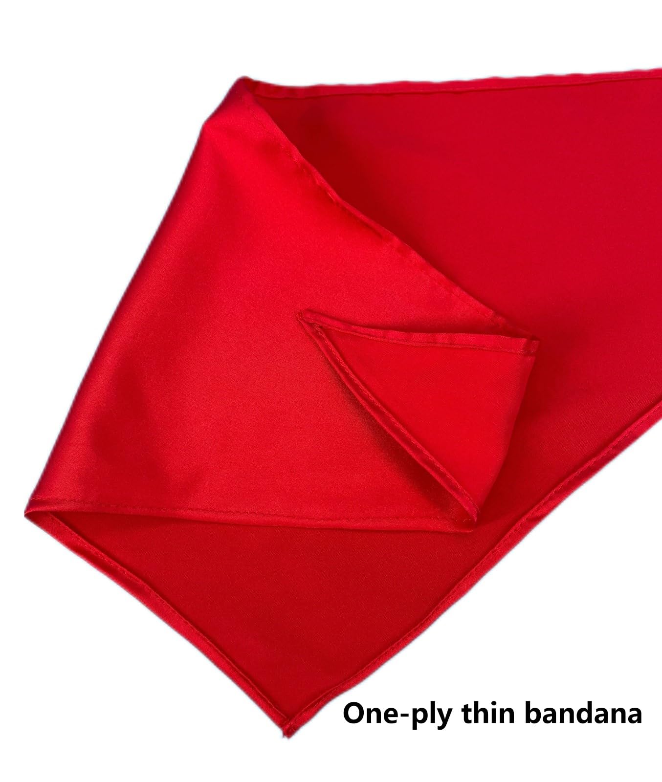 Eechicspace 1 Pack Dog Bandana Red Chiffon For Small Dogs
