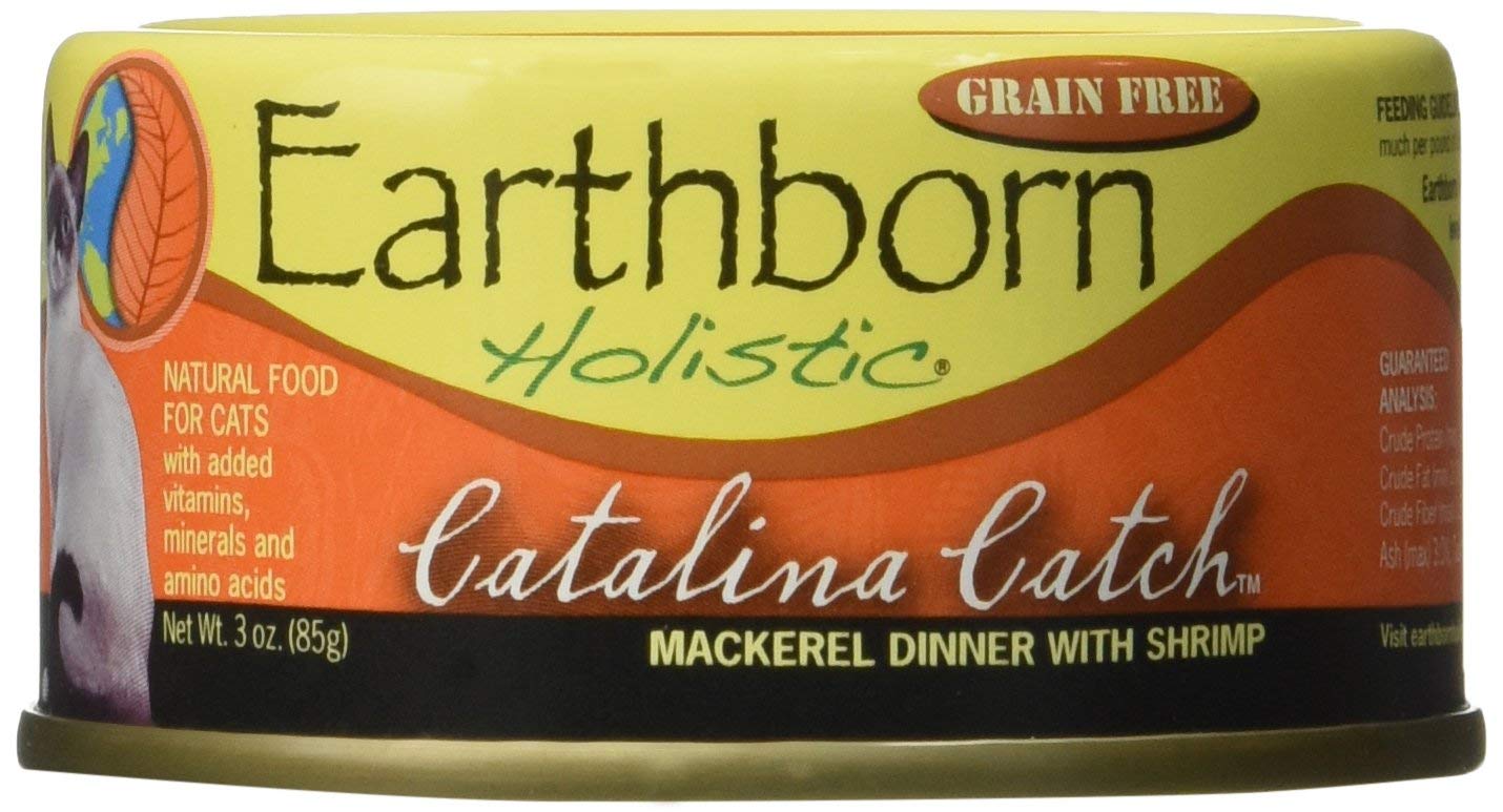 Earthborn Holistic Catalina Catch Grain Free Canned Cat Food, 3 oz, Case of 24