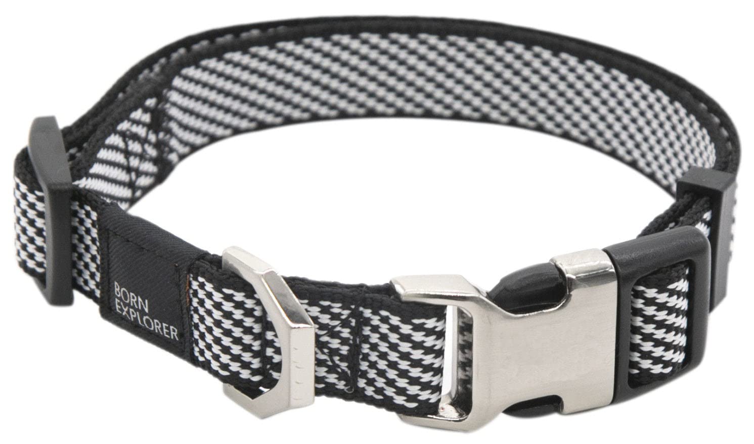 Pet Life Escapade Outdoor Series 2-in-1 Convertible Dog Leash and Collar, MD, Grey