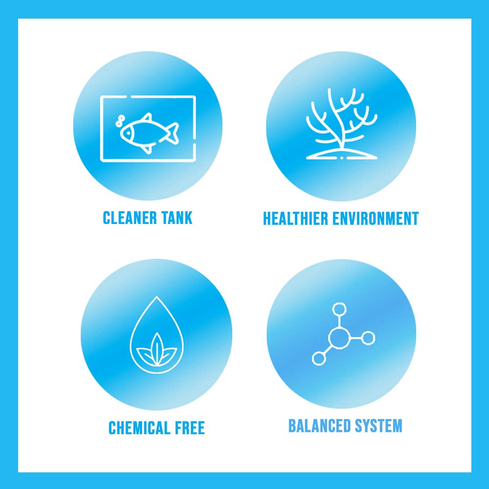 Microbe-Lift Sbh16 Special Blend Aquarium And Fish Tank Cleaner For Freshwater And Saltwater, 16 Ounces