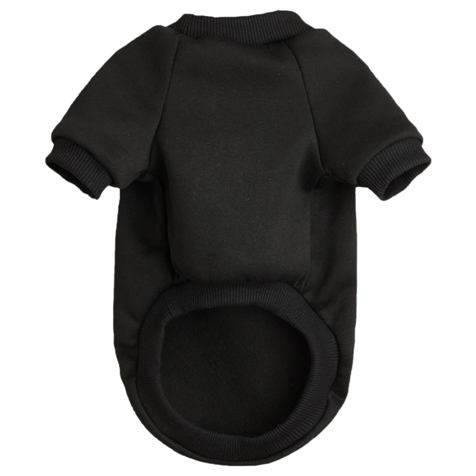 Jouhoi Puppy Sweater For Small Dogs Clothes Warm Winter Cat Clothe Pet Sweatshirt Knitwear Doggie Kitten Clothing, Black, X-Smal
