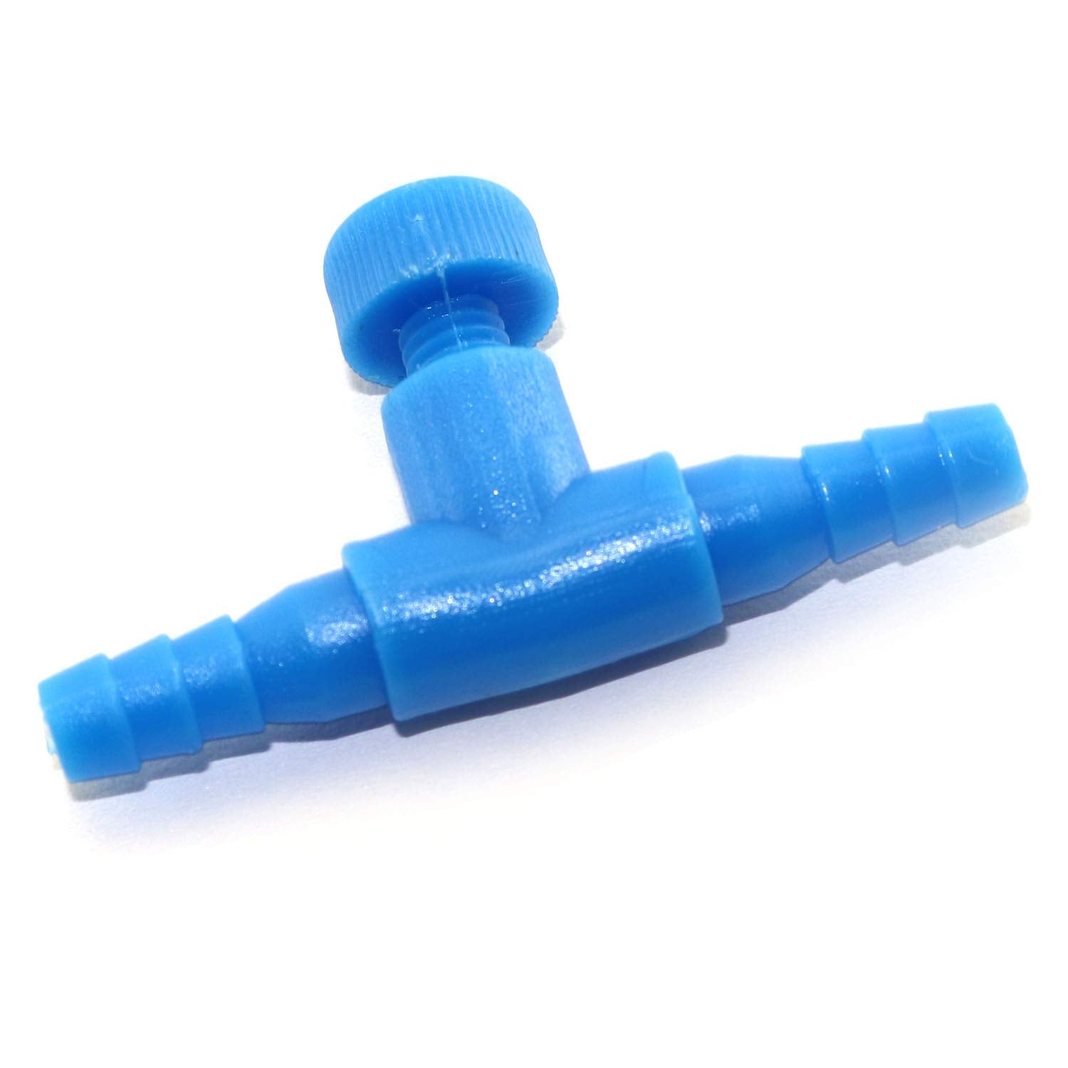 Dgzzi T Shaped Control Valve 5Pcs Aquarium 2 Way Air Line Regulator Connector For Fish Tank Pump 4Mm