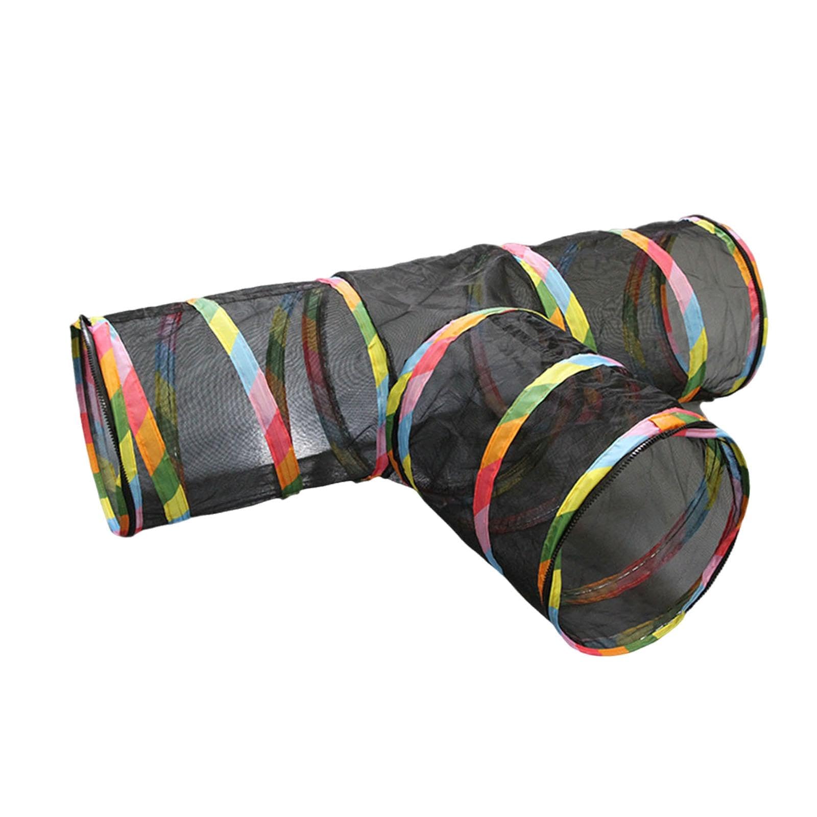 Enakshi Cat Tunnel Outdoor Mesh For Hiking, Traveling, And Sunbathing Indoor Outdoor Style C|Pet Supplies | Dog Supplies | Beds