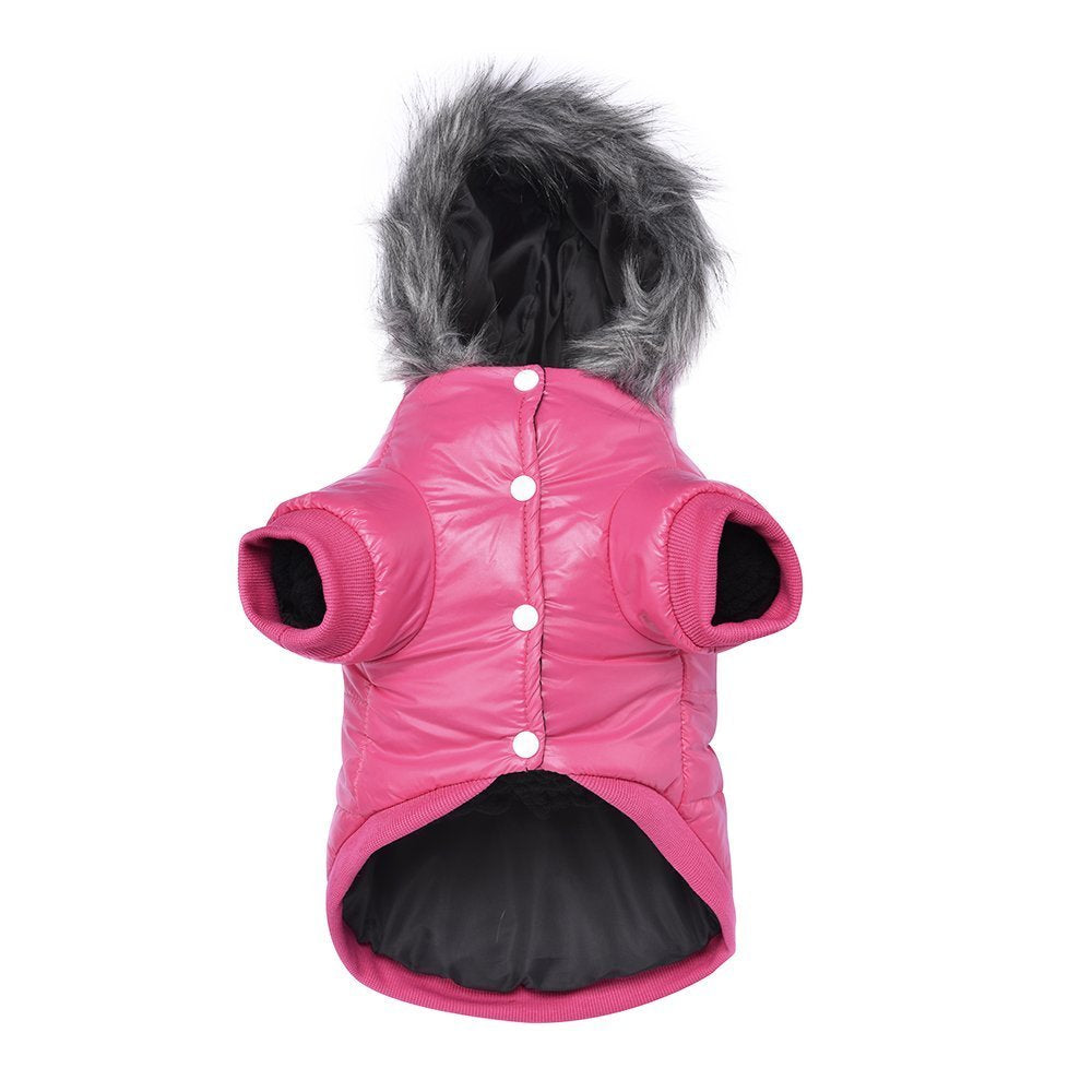 lesypet Dog Coats for Small Dogs, Dog Jacket Warm Dog Winter Coat Windproof Puffer Jacket for Small Dogs Puppy