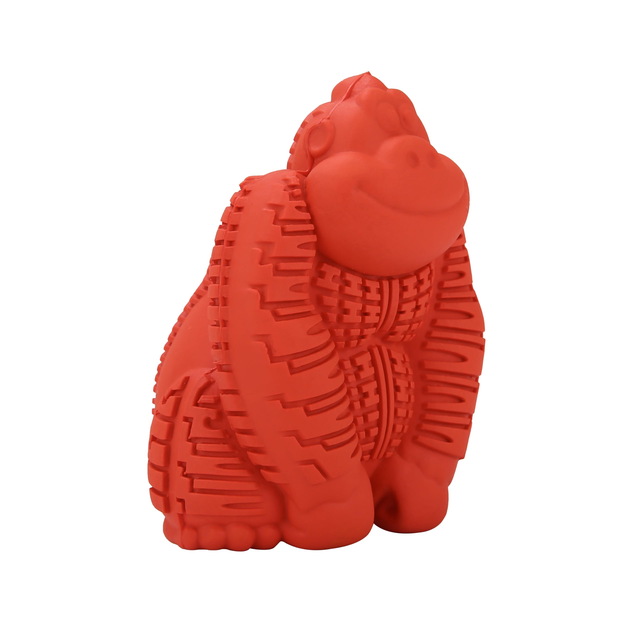 Arm & Hammer For Pets Super Treadz Mini Gorilla Dental Chew Toy For Dogs | Dog Dental Chew Toys Reduce Plaque & Tartar Buildup W