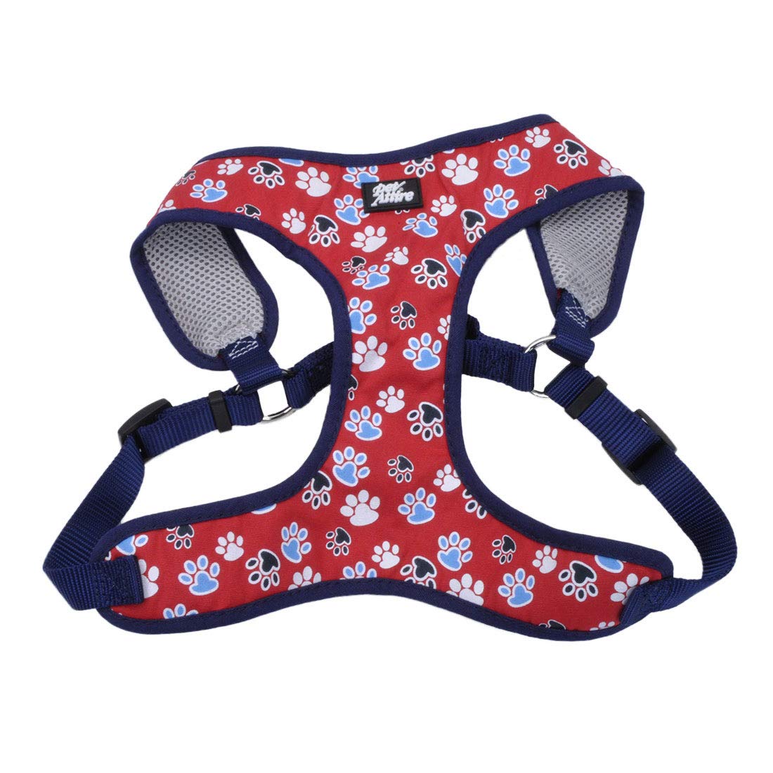 Coastal Pet Ribbon Designer Wrap Adjustable Dog Harness - Large & Small Dog Harness - Breathable Mesh Harness For Dogs Pet Suppl