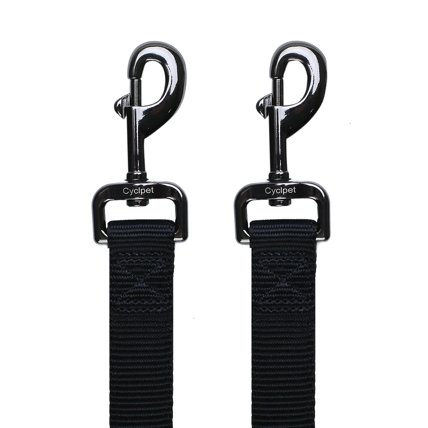 Cyclpet Premium 24 Inches Nylon Short Dog Leash With Heavy Duty Clasp And Comfortable Padded Handle For Large Medium Breed Dogs