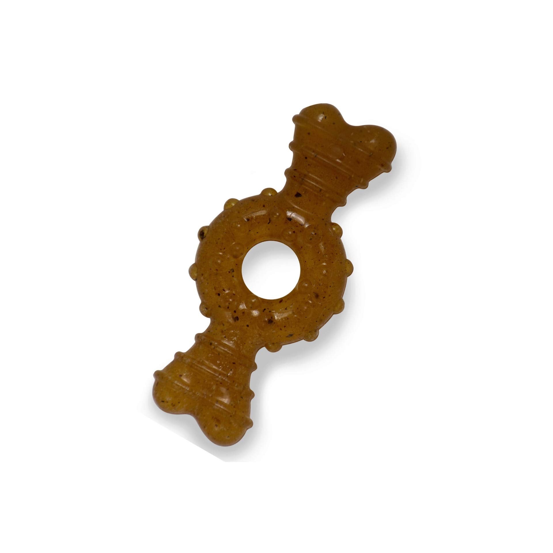 Nylabone 2 Pack Of Puppy Ring Bones, Petite, Chicken Flavor Teething Chew Toy Made In The Usa