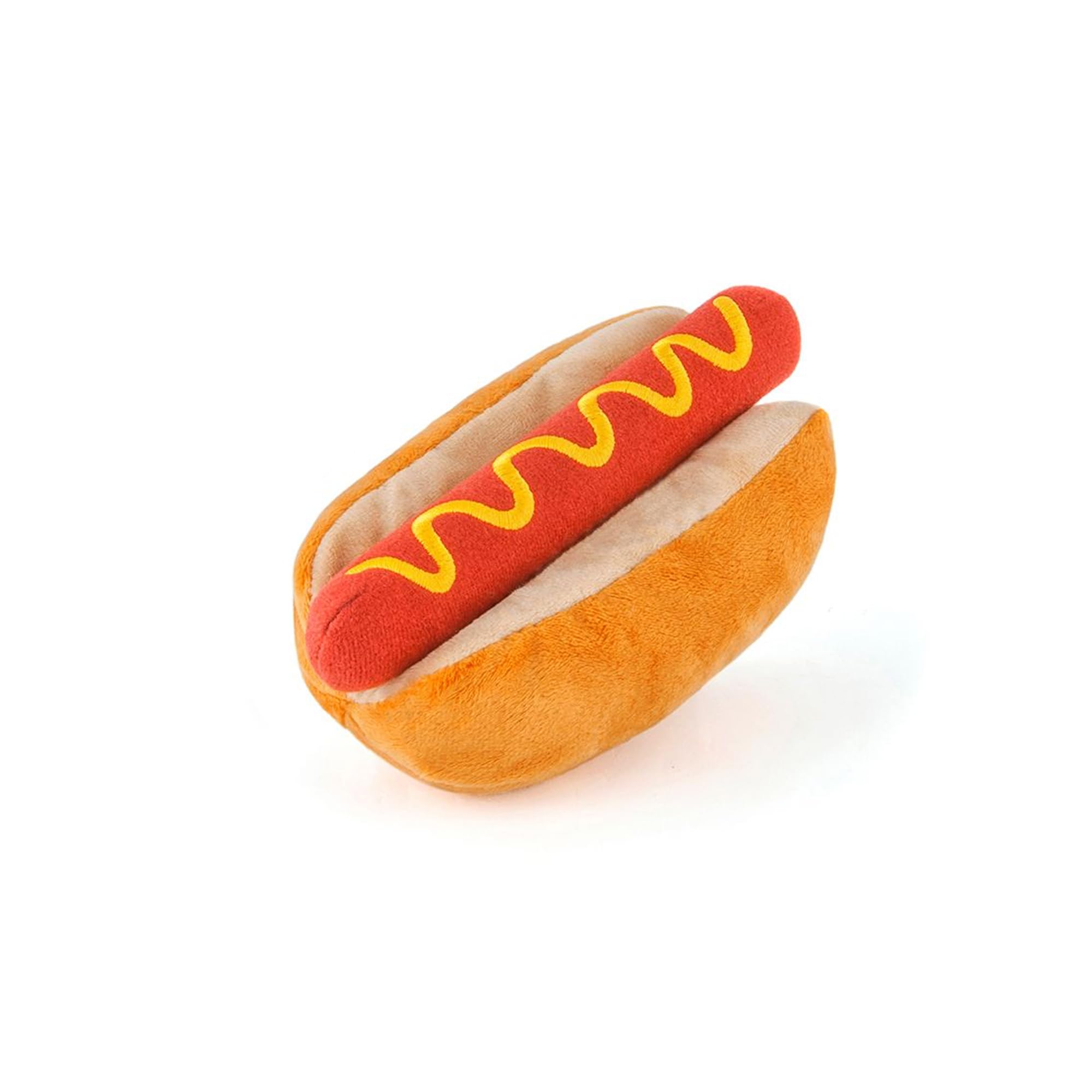 P.L.A.Y. PET LIFESTYLE AND YOU Cute Plush Dog Toys - Fast Food Themed Durable Squeaker Plush Chew Toy for Puppies & Small Dogs -