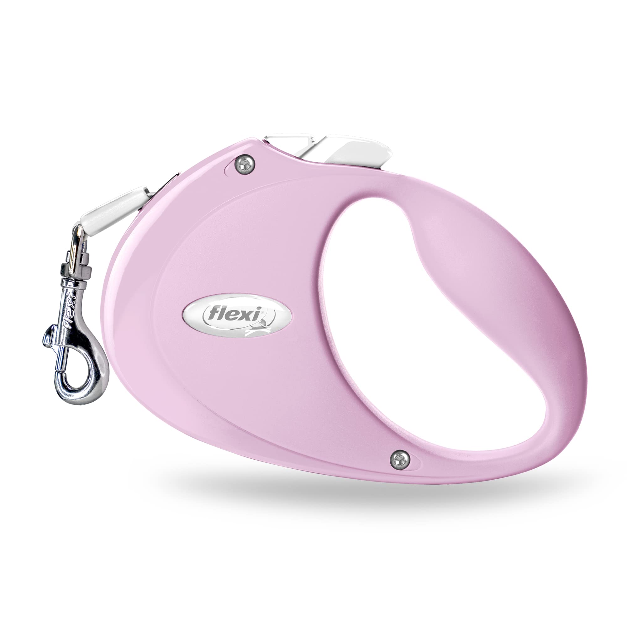 Flexi - Pu00T2-251-Ro - Dog Lead - Retractable Lead - Puppy Tape - 2 M - Pink