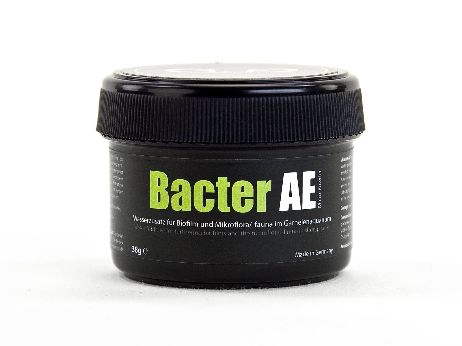 GlasGarten Bacter AE Shrimp Tank Treatment (35g) | Nutrients for Live Freshwater Shrimp Food/Aquarium Water (Neocaridina, Amano,