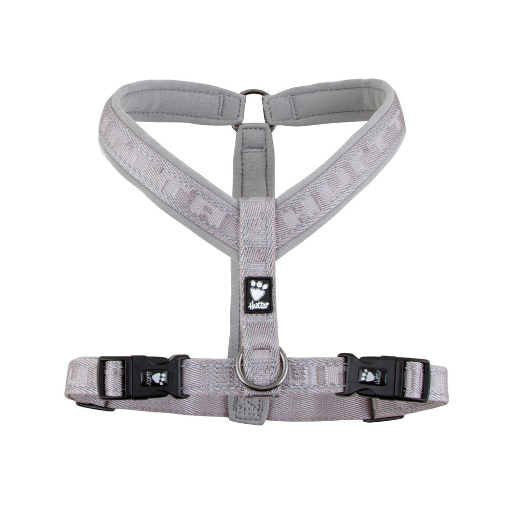Hurtta Casual Padded Dog Y-Harness, Ash, 39 In