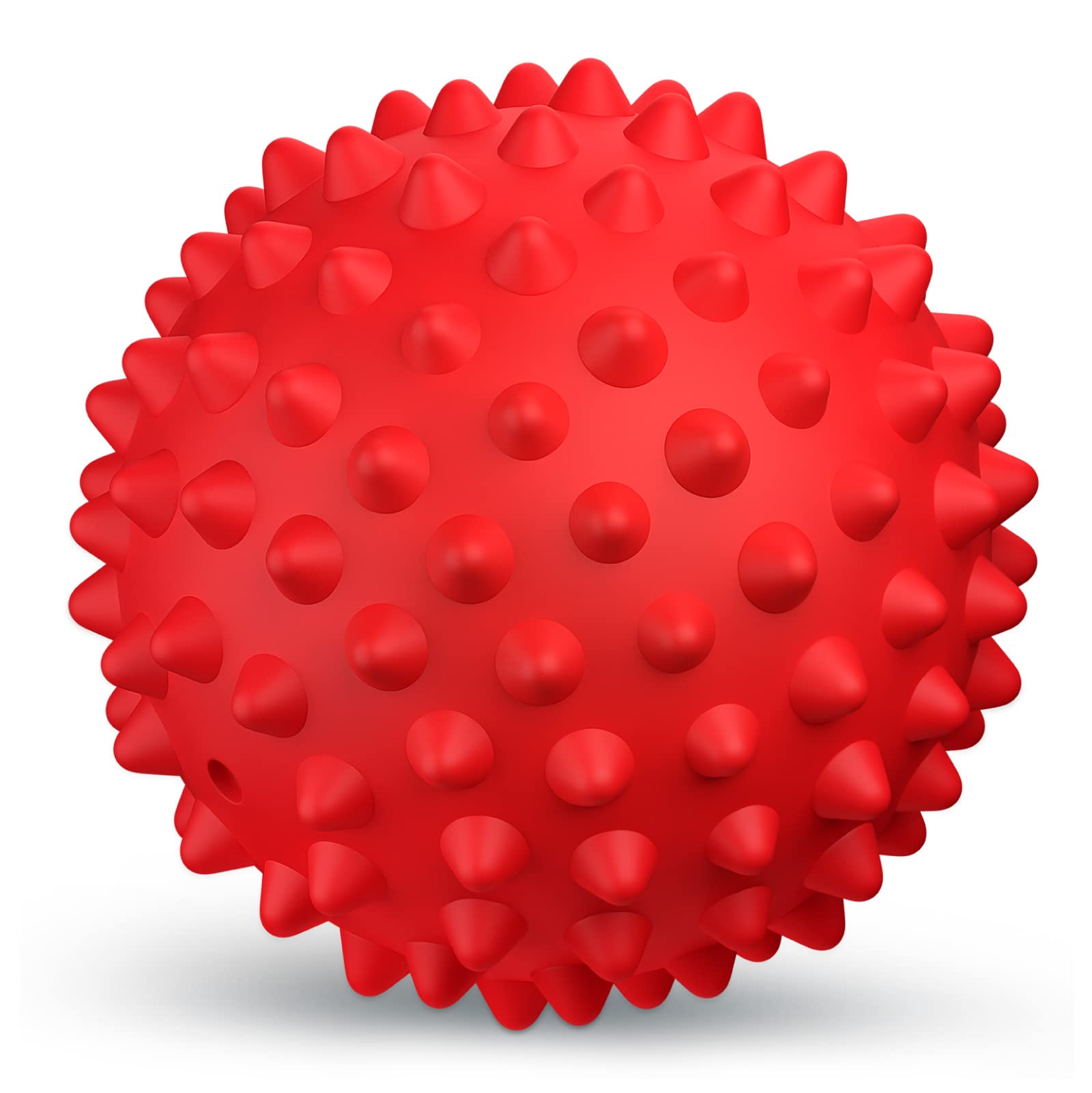 Apasiri ???????????????? ?????????????? Squeaky Toys For Large Dogs, Aggressive Chewers, Tough Spiky Ball Durable Floatable Rubb