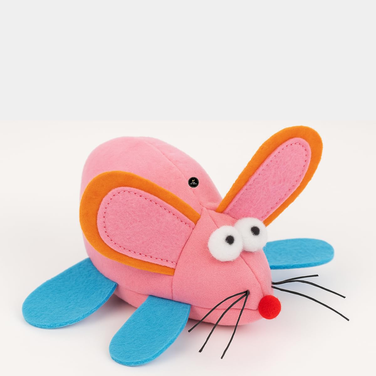 Psk Pet Mart Furry Cat Toy Mice Set | Interactive Mini Mouse Toys With Feather Tail For Kittens And Indoor Cats | Colorful Soft 