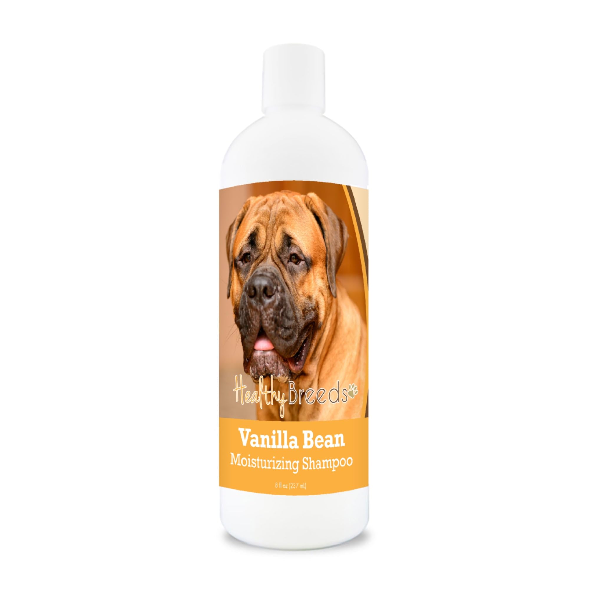 Healthy Breeds Bullmastiff Vanilla Bean Moisturizing Shampoo + Conditioner - With Vitamins A, D, E + Coconut Oil - 8 Oz