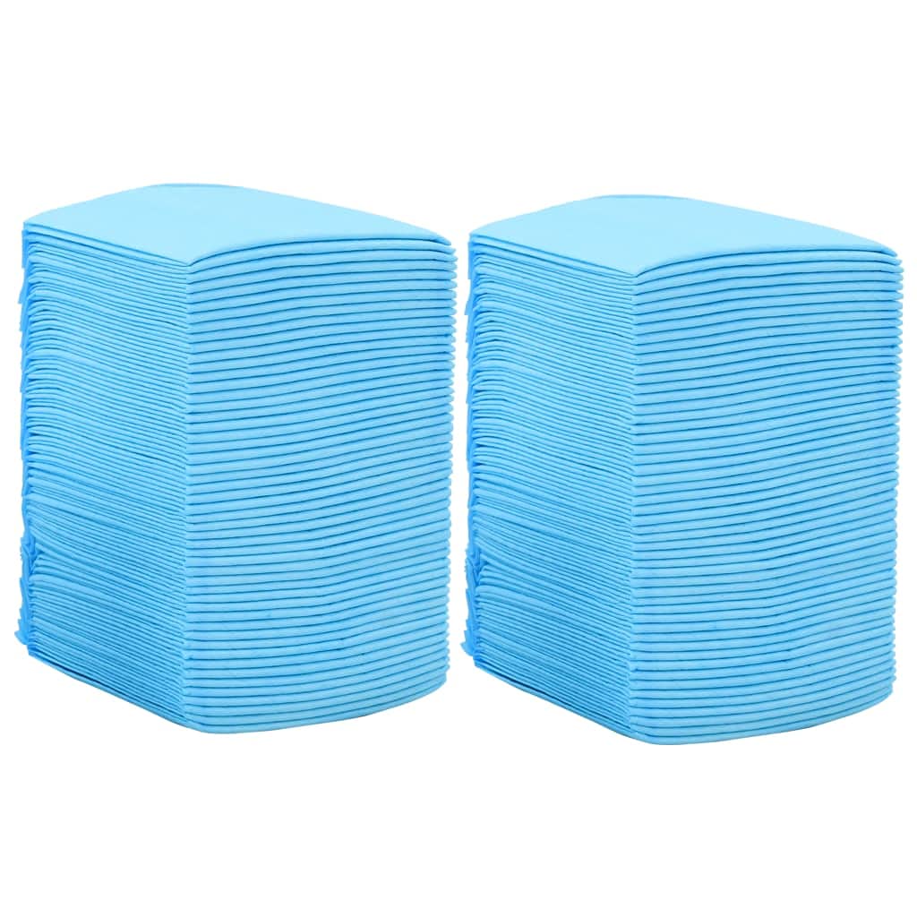 vidaXL 200 Pet Training Pads - 17.7x13 - Moisture ping Non Woven Fabric - Superior Absorbency with 4 Layer Protective Barrier -