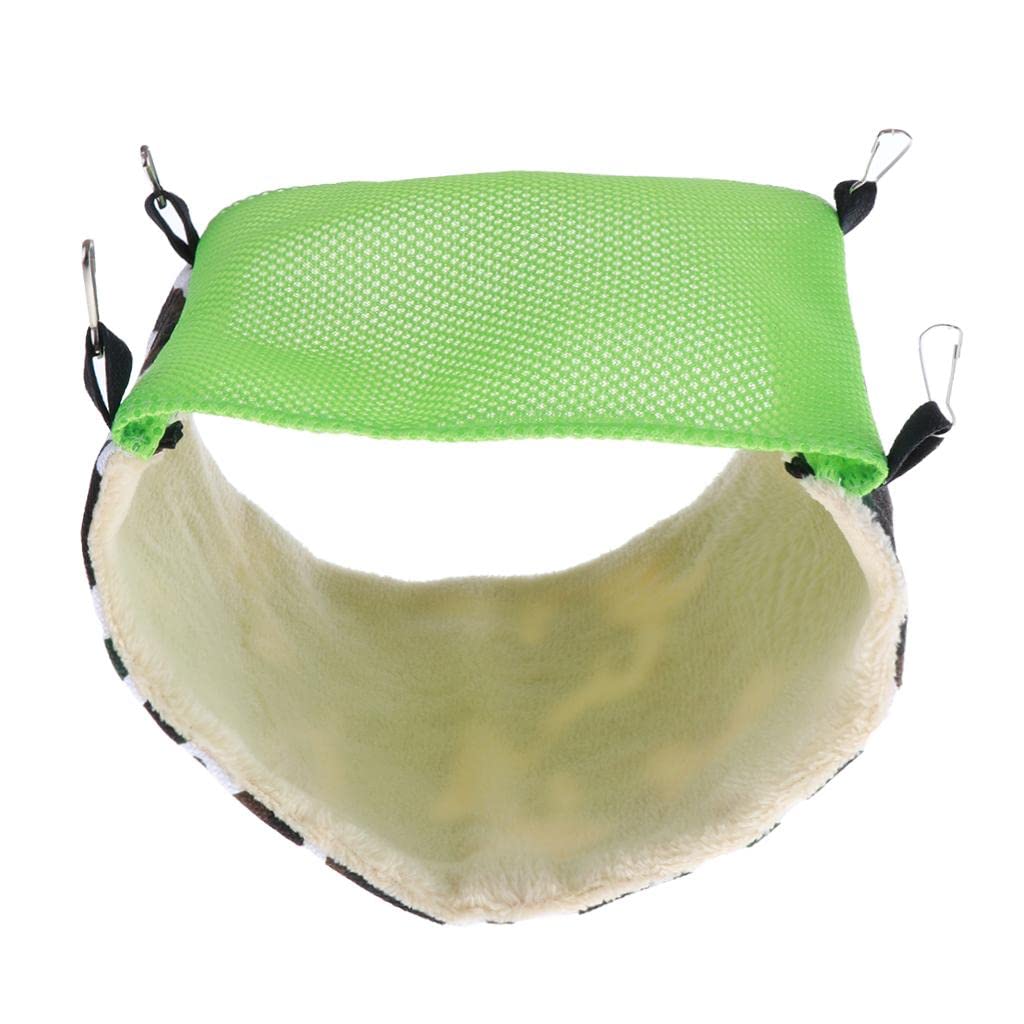 THE STYLE SUTRA Small Animals Hammock Sleeping Bed Nest for Small Pet Squirrel Mice Green | 1 Piece Small Animals Hck